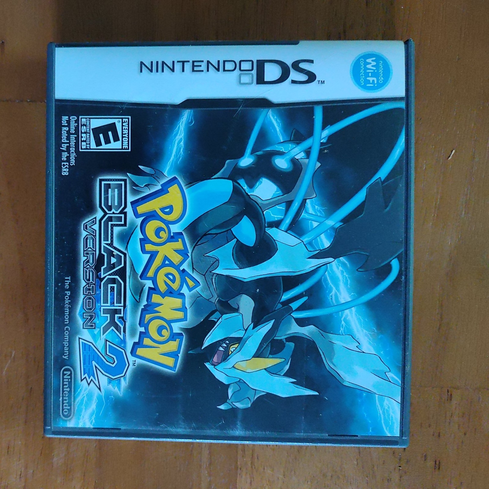 Pokémon Black Version 2 (Nintendo DS, 2012) **BOX AND INSERTS ONLY**