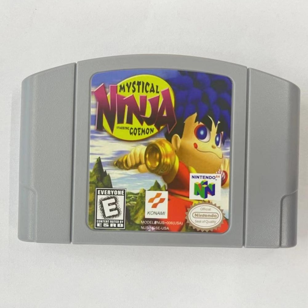 Mystical Ninja Starring Goemon – Nintendo 64 (N64) Near mint Hard to find