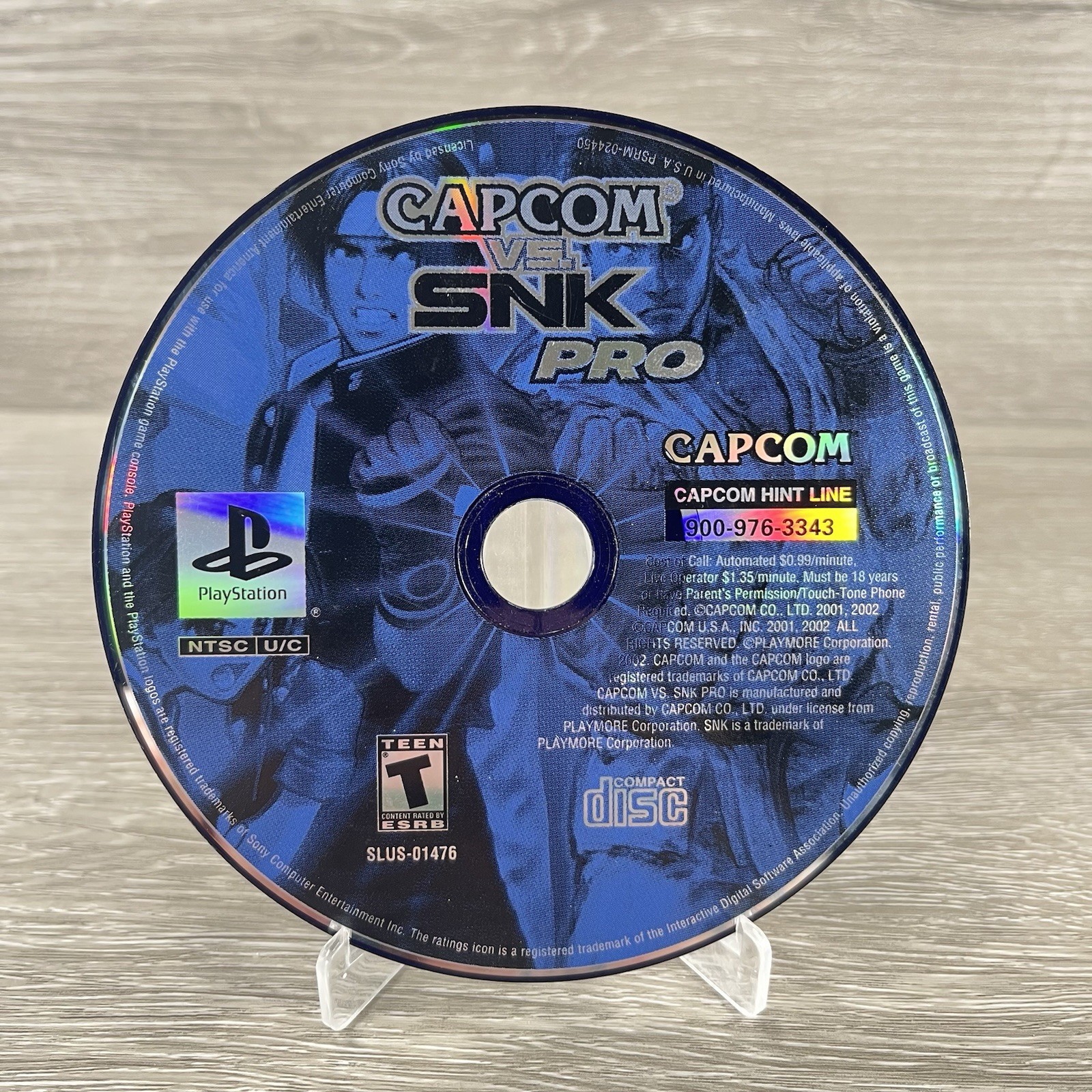 Capcom vs SNK Pro Playstation 1 PS1 – Disc Only – Tested – Authentic