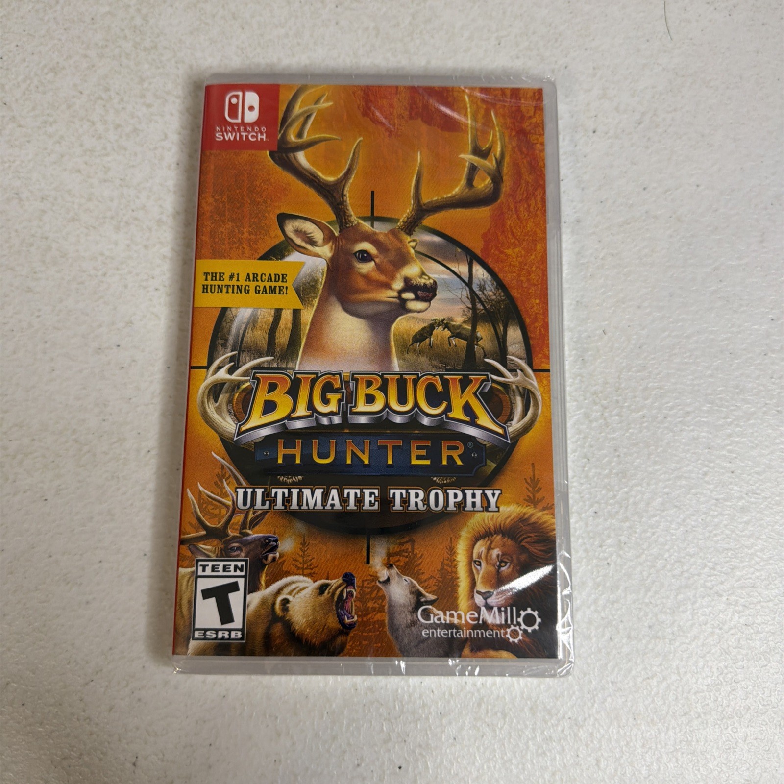 Big Buck Hunter Ultimate Trophy Nintendo Switch BRAND NEW SEALED
