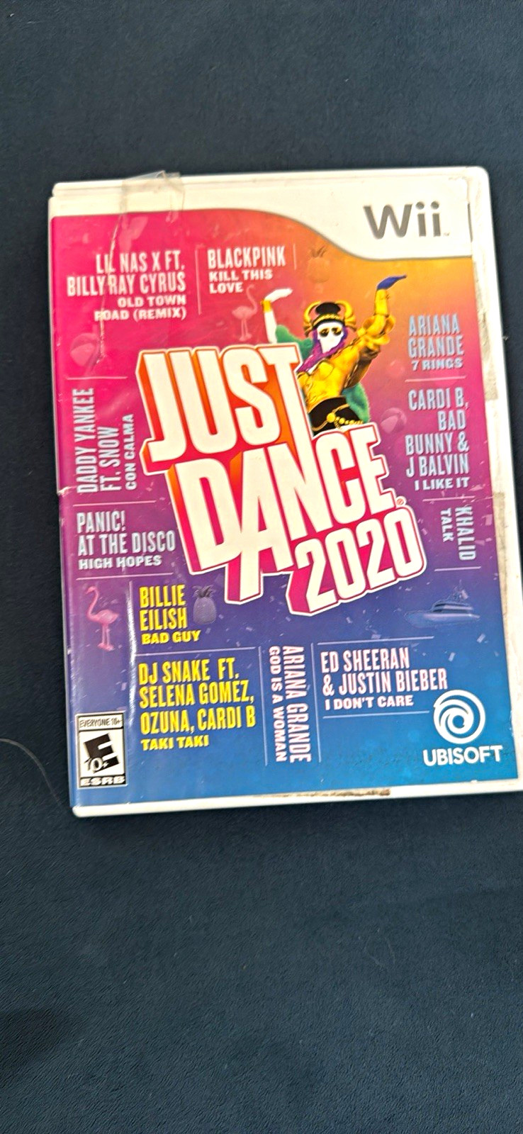 Ubisoft Just Dance 2020 Nintendo Wii Game, Multiplayer, E10+ Music/Dance Series