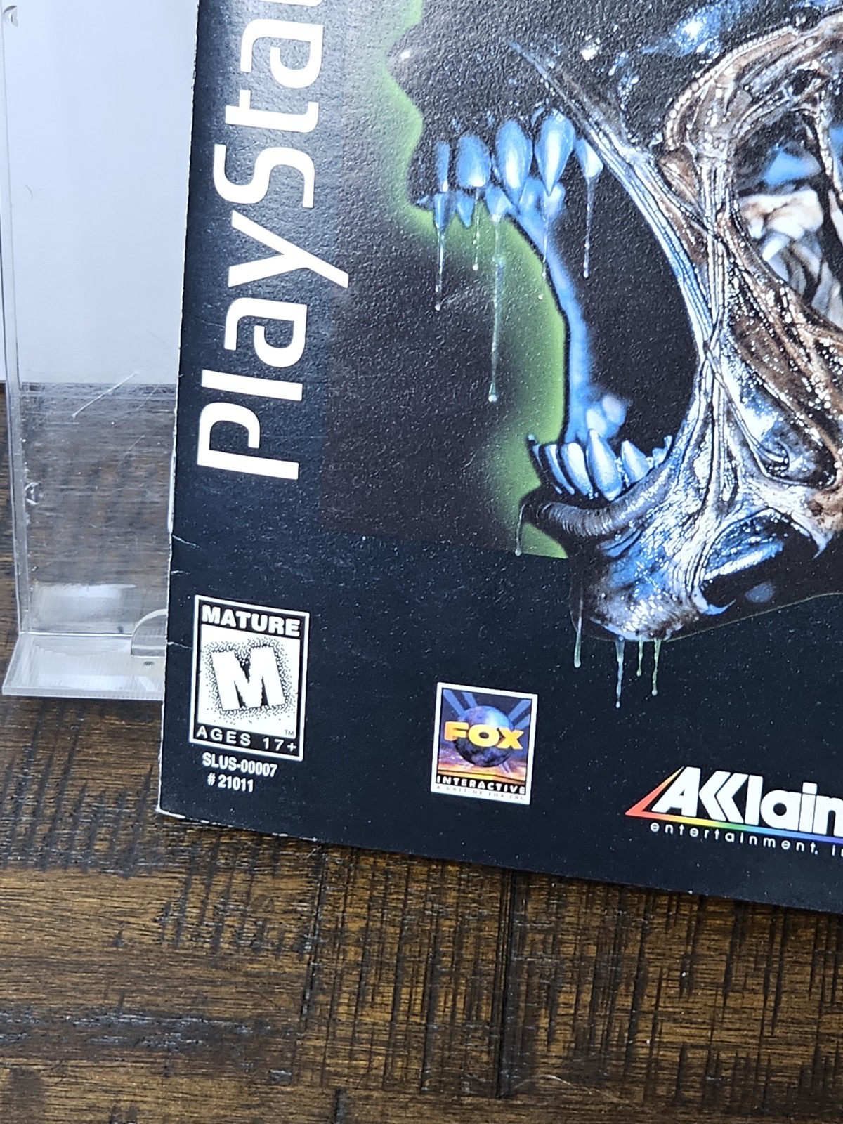Alien Trilogy Sony PlayStation 1 Long Box, Complete In Box