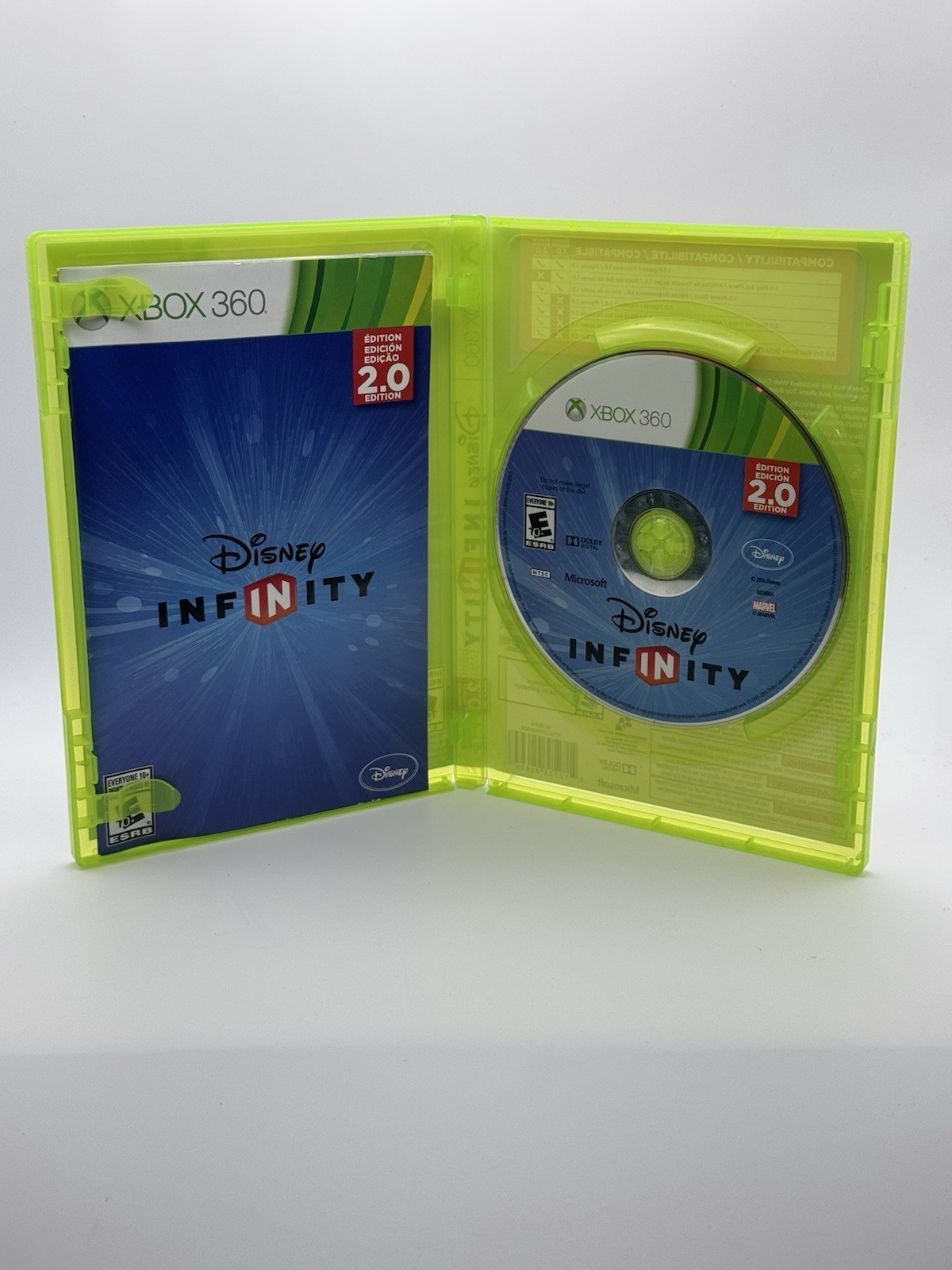 Disney Infinity and Disney Infinity 2.0 Bundle for Xbox 360 ~ Tested and Working