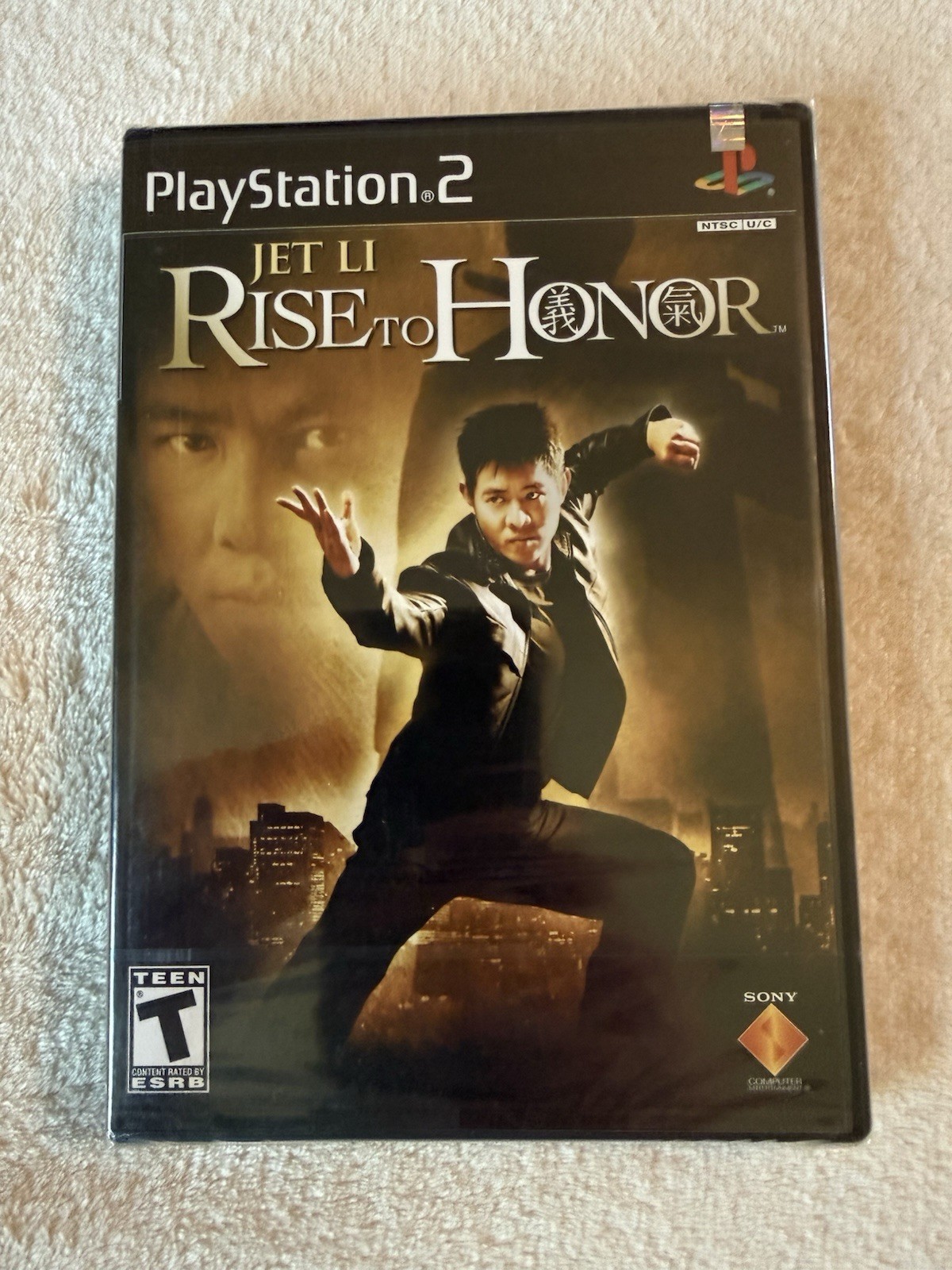 Rise to Honor PlayStation 2 🔥MINT SEALED🔥 RARE BLACK LABEL WITH HANG TAG