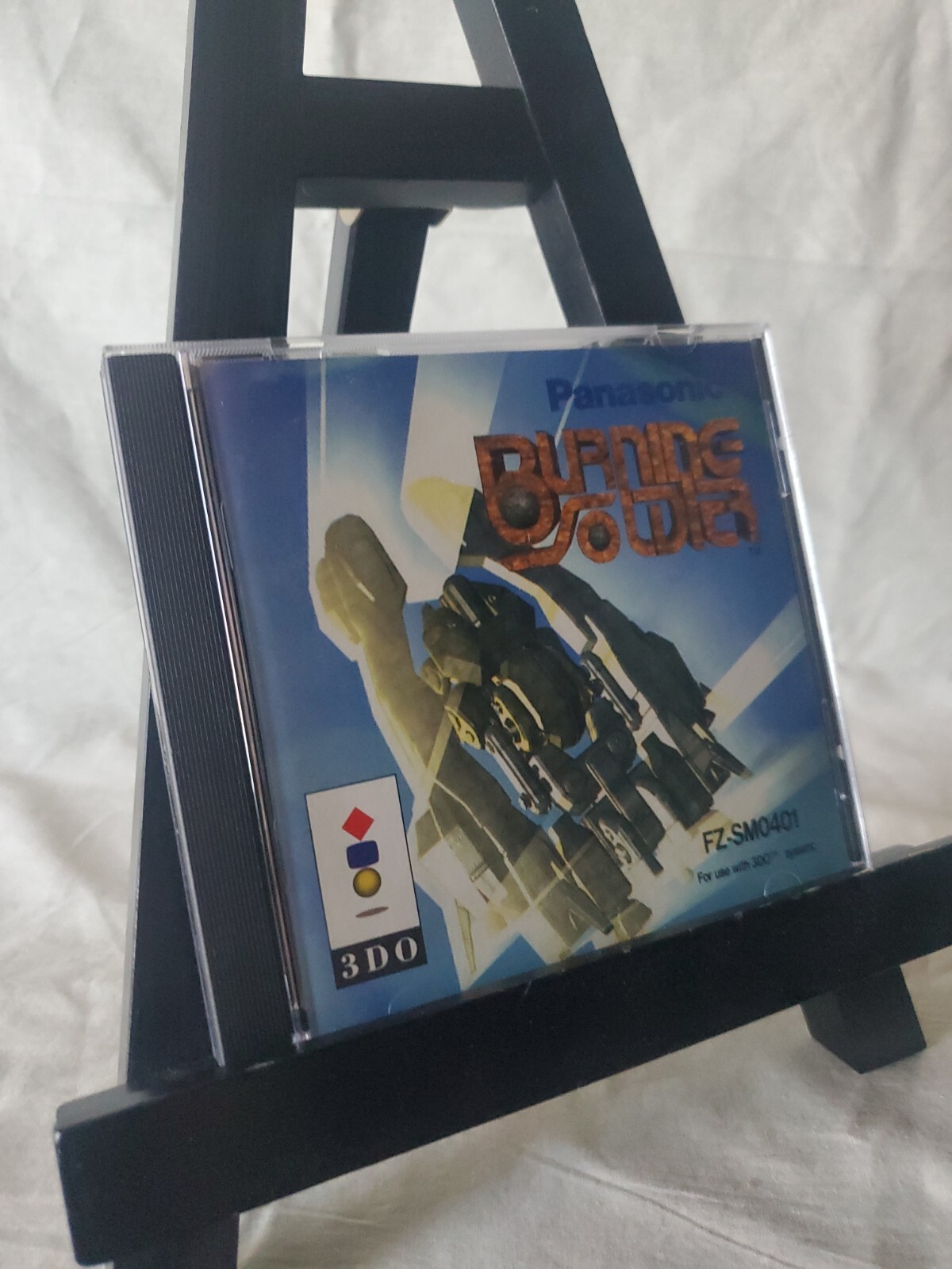 Burning Soldier Panasonic 3DO Long Box Complete Works Or Money Back