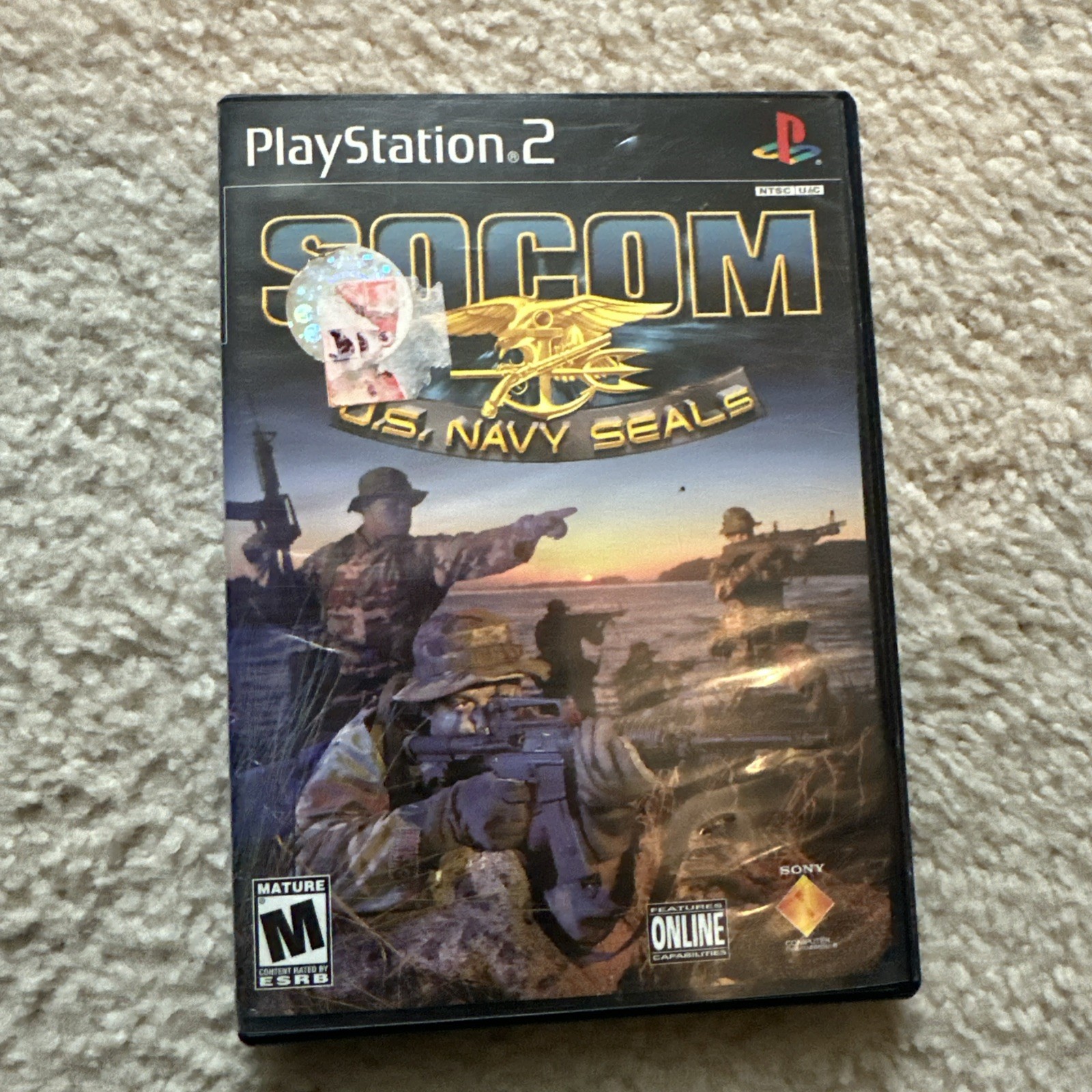 SOCOM: U.S. Navy SEALs (Sony PlayStation 2, 2002). Complete