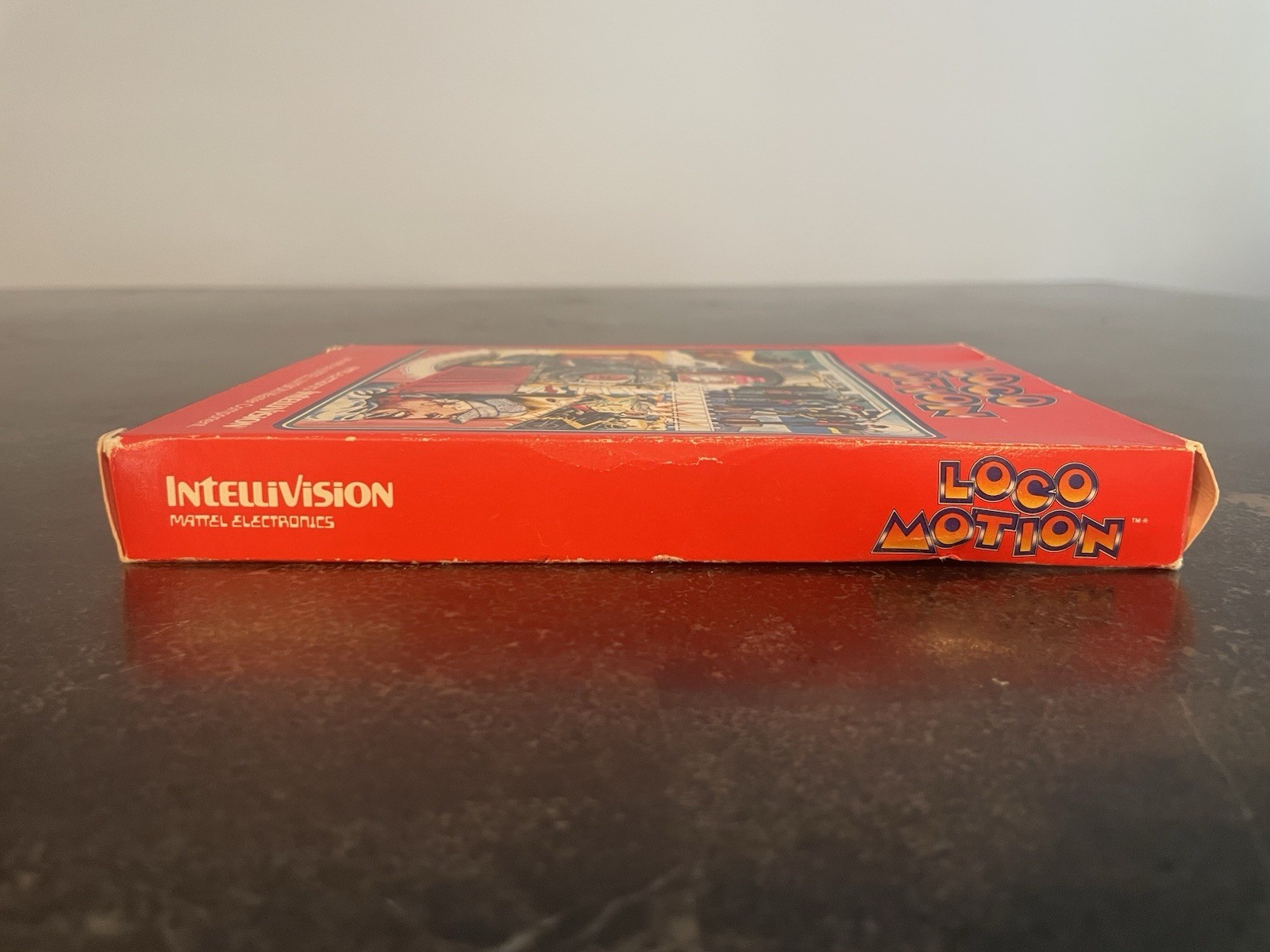 Intellivision Loco Motion Video Game Complete Mattel Vintage 1981