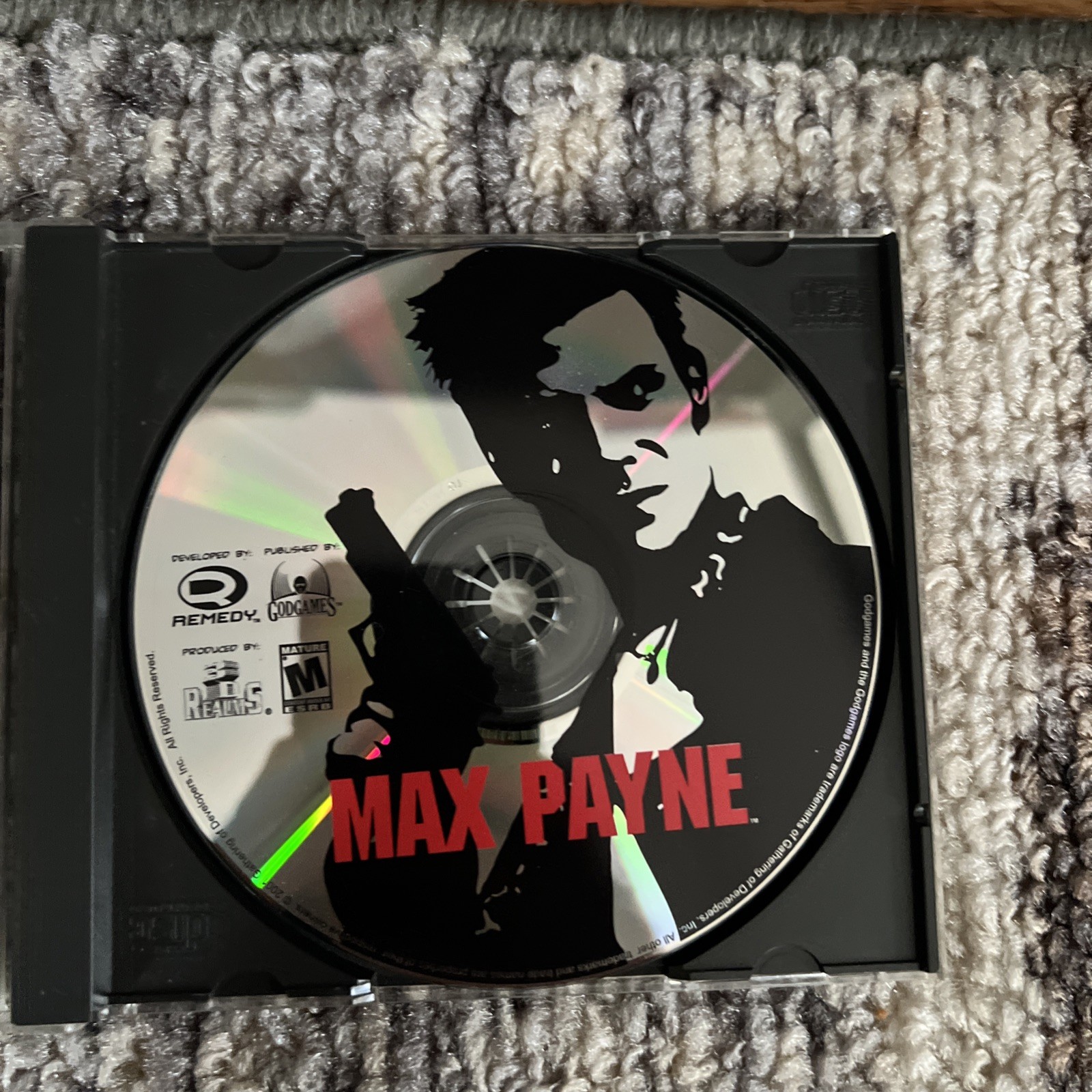 Max Payne PC CD-ROM 2001