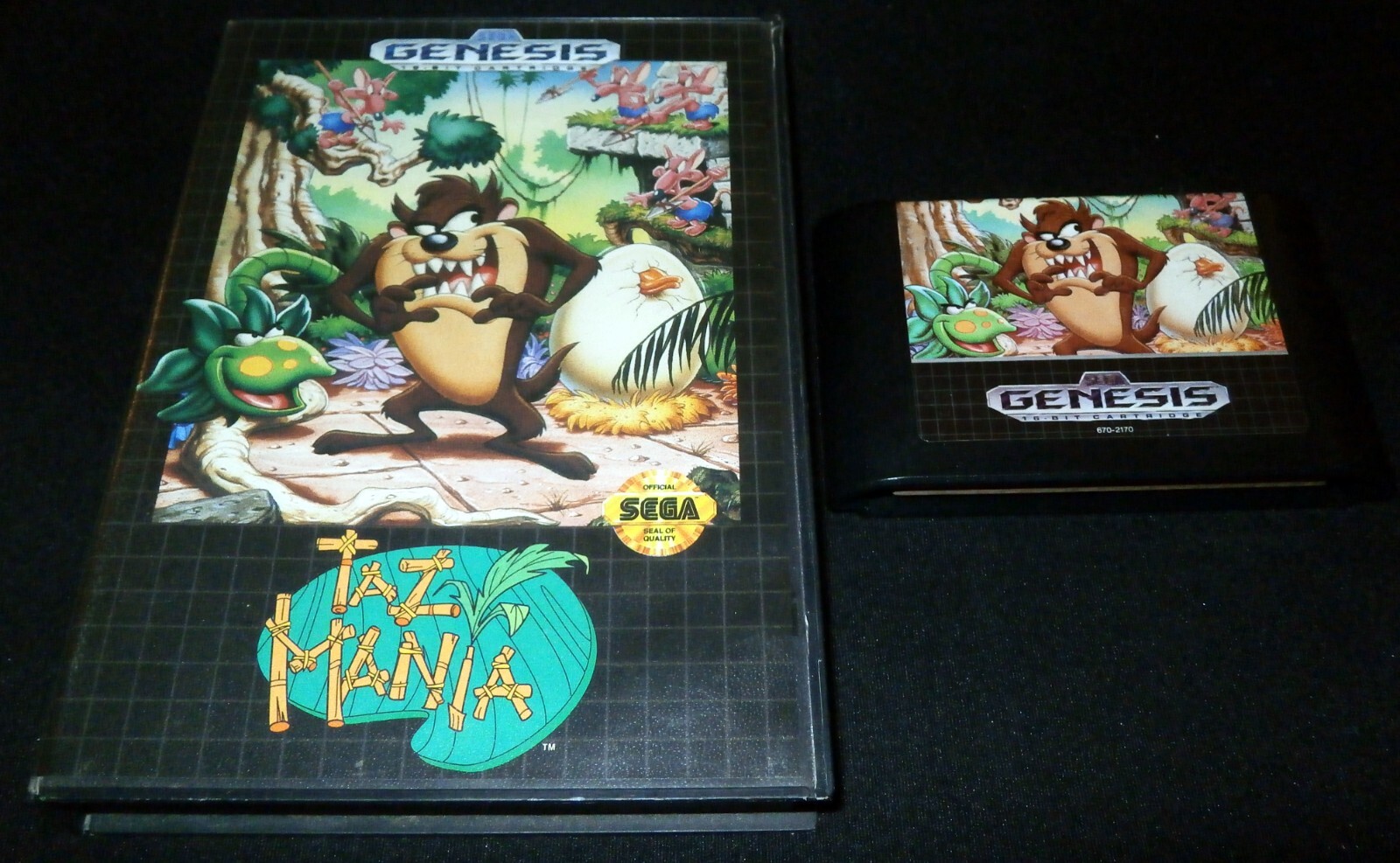 Taz-Mania | Sega Genesis | TESTED & WORKING | Authentic w/ OEM Box | Fast Ship!