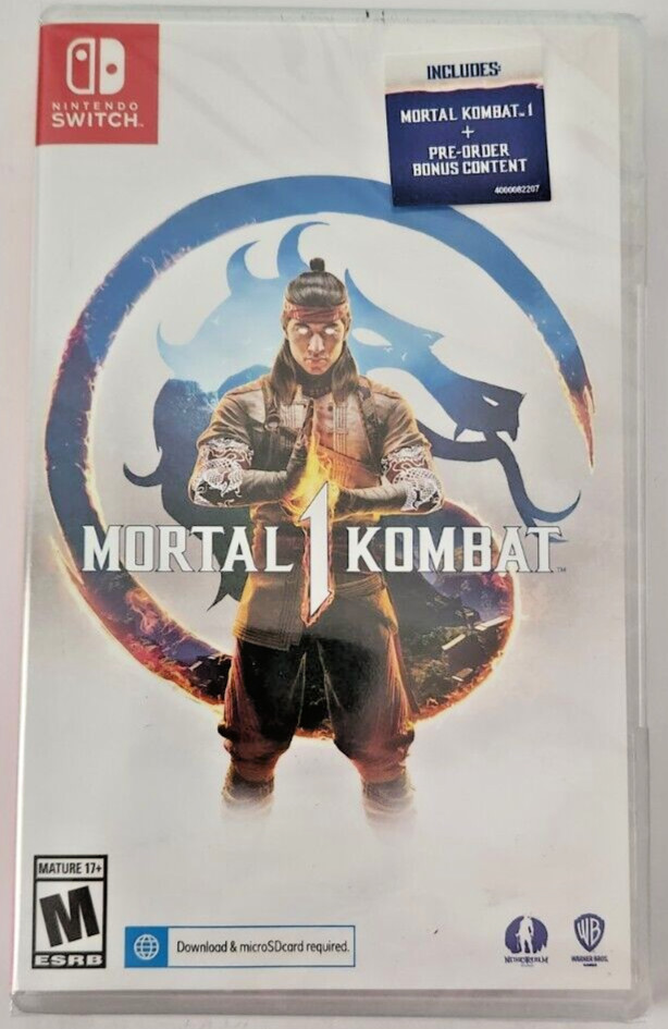 Mortal Kombat 1 Switch Brand New Game (2023 Fighting)
