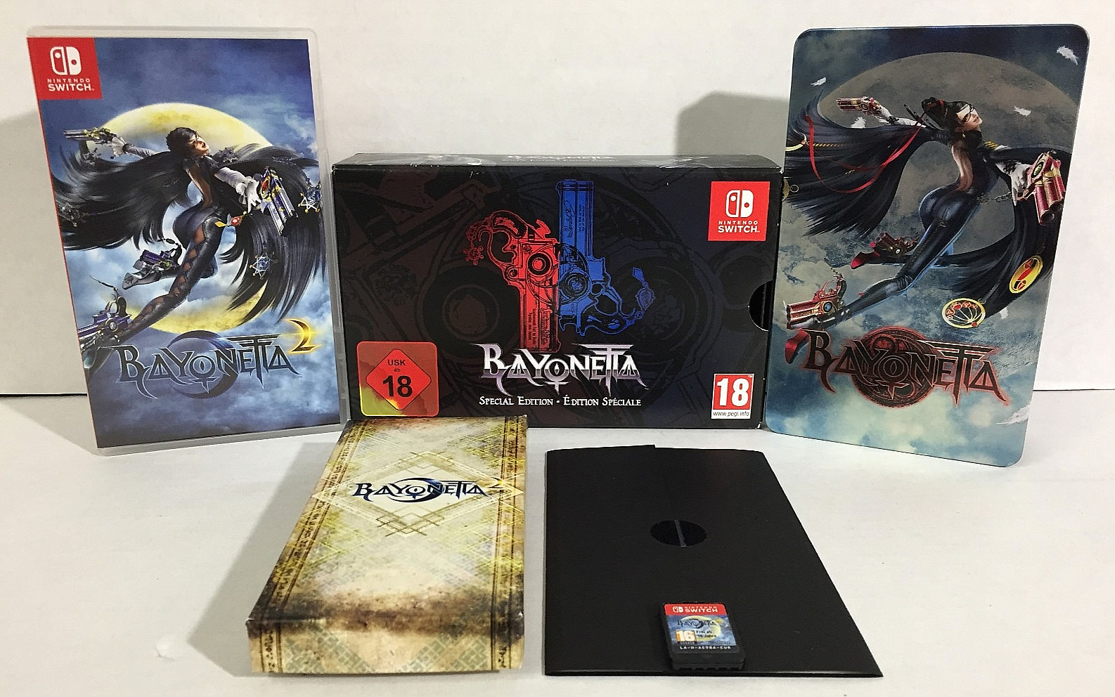 PAL Bayonetta 2 SPECIAL EDITION Nintendo Switch COMPLETE European Import SHIP US