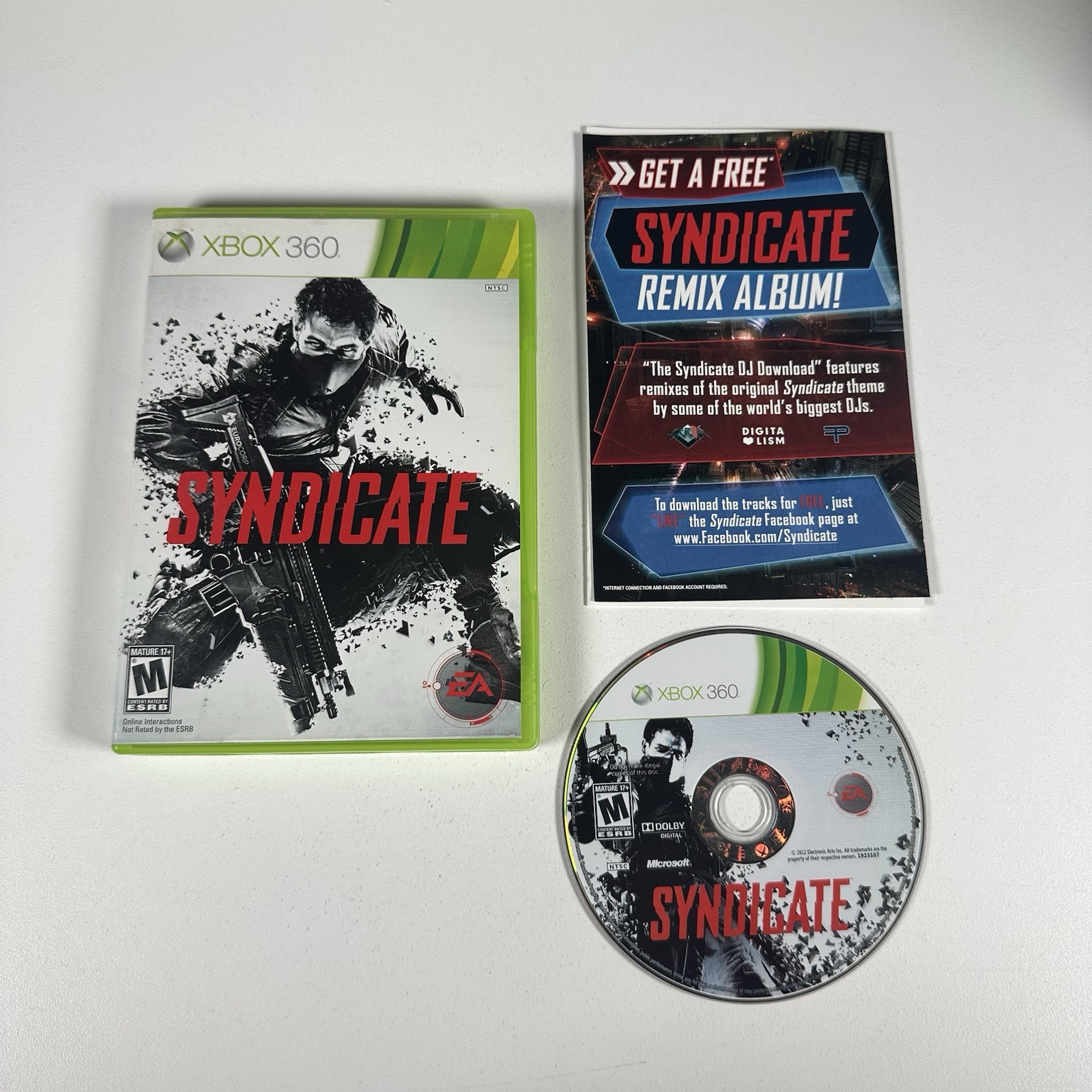 Syndicate – Xbox 360 – CIB – *TESTED* – FAST SHIPPING