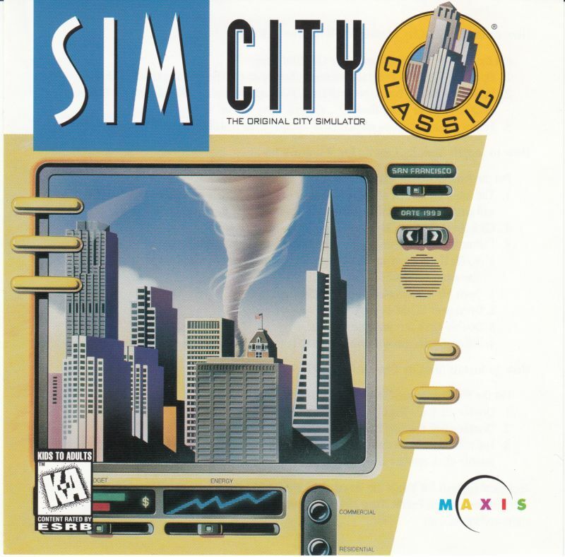 SIM CITY CLASSIC 1994 WINDOWS EDITION +1Clk Windows 11 10 8 7 Vista XP Install