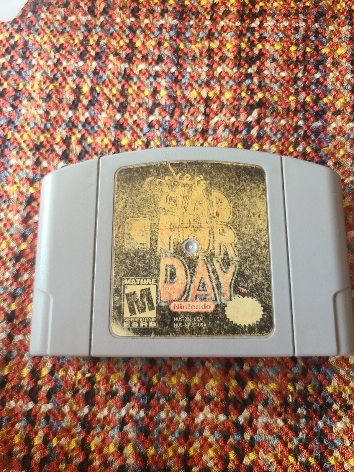 Conkers Bad Fur Day Nintendo 64 N64 Tested Working Authentic