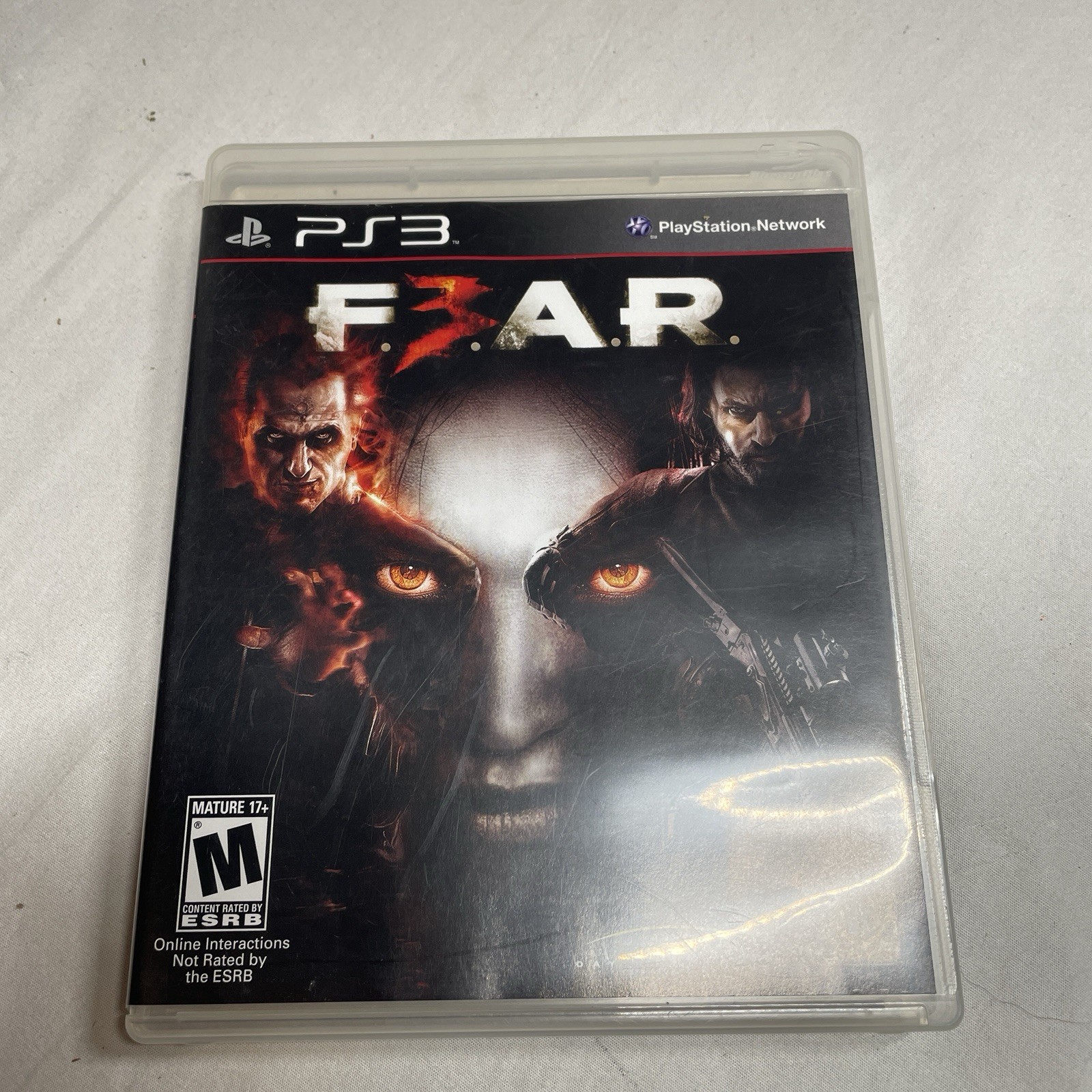 F.E.A.R. 3 (Sony PlayStation 3, 2011) COMPLETE Manual CIB PS3 FEAR WB Games Rare