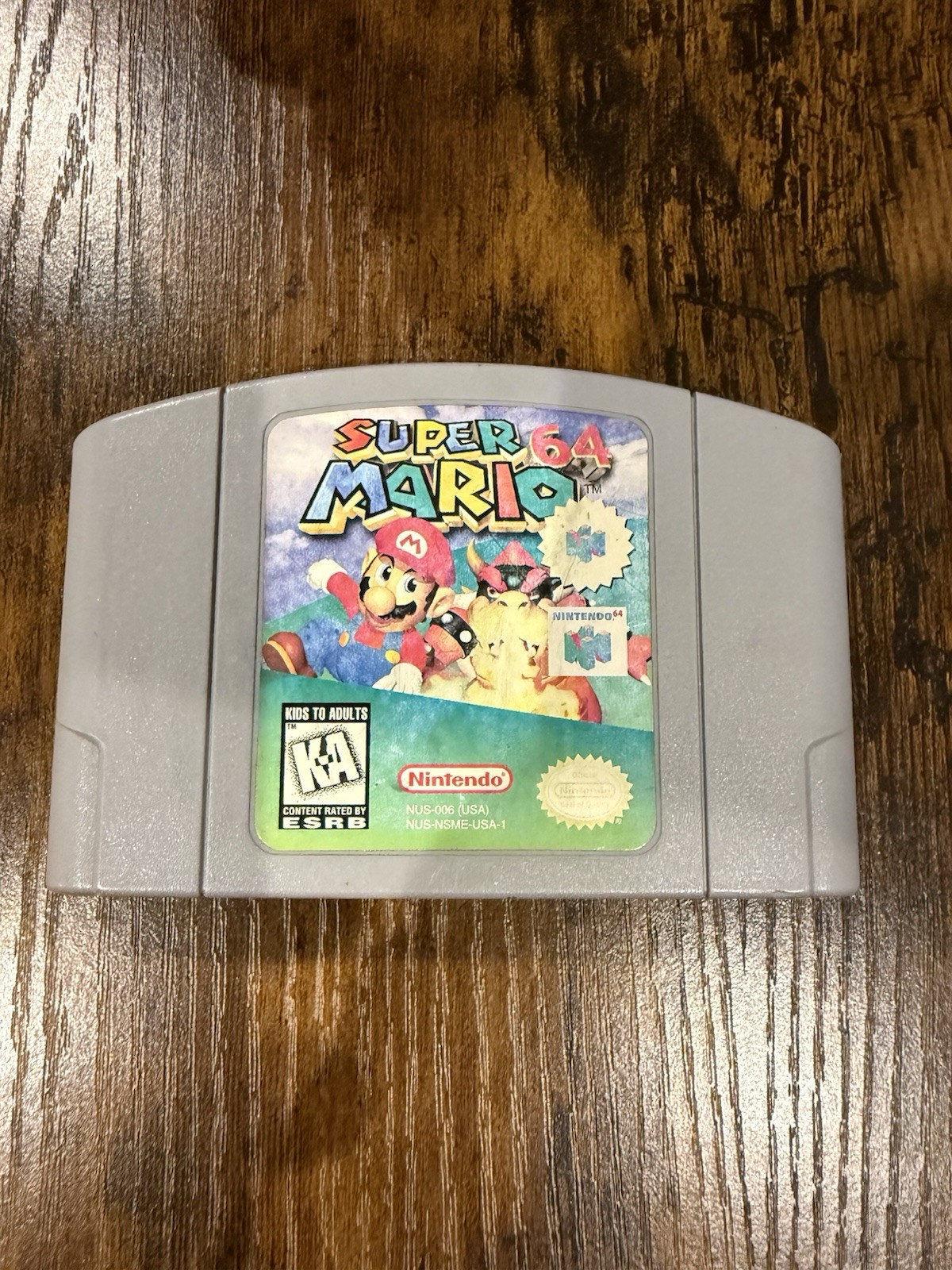 Super Mario 64 Nintendo 64 N64 Authentic OEM Game Cartridge Tested Working USA