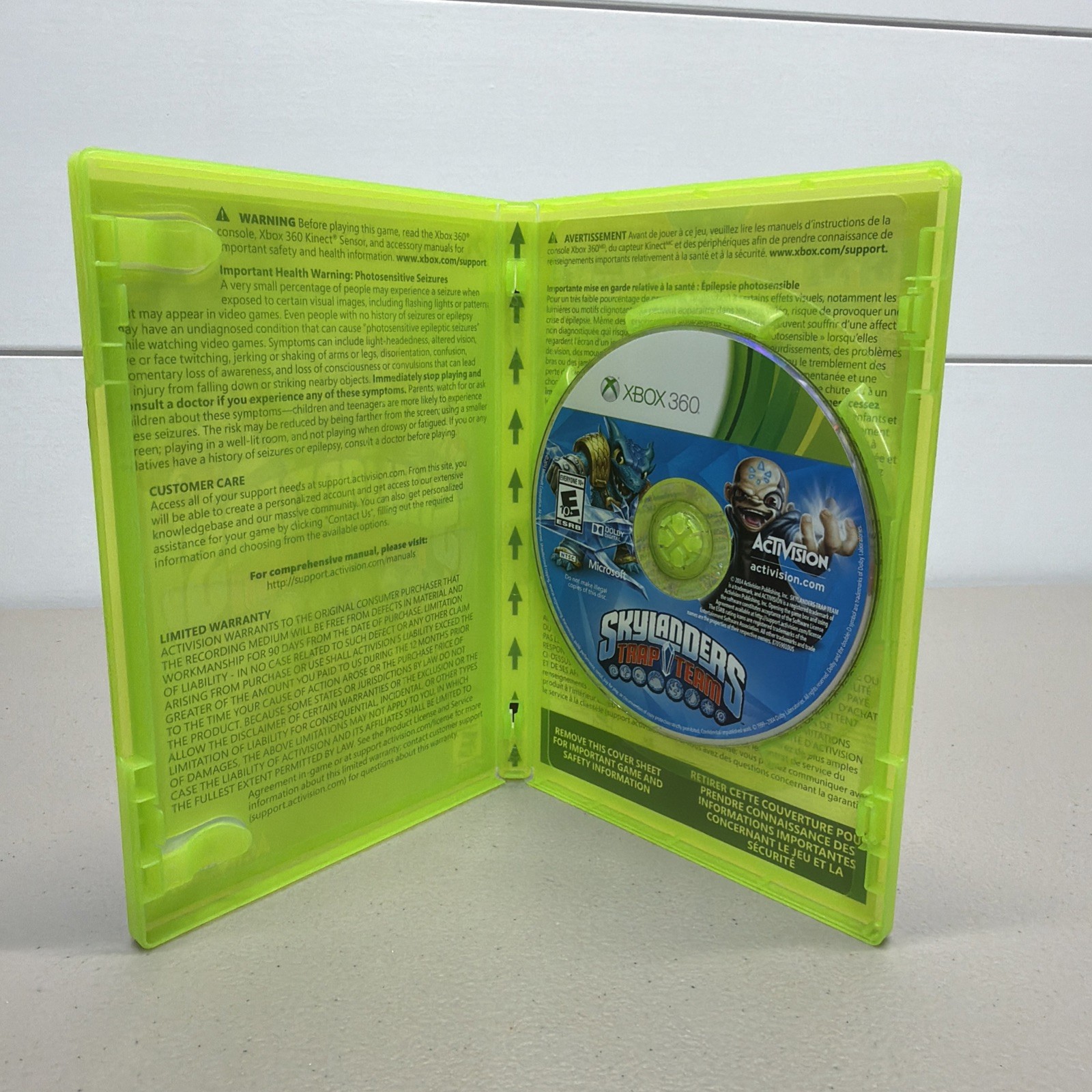 Skylanders Trap Team (Microsoft Xbox 360, 2014) Tested And Works No Manual