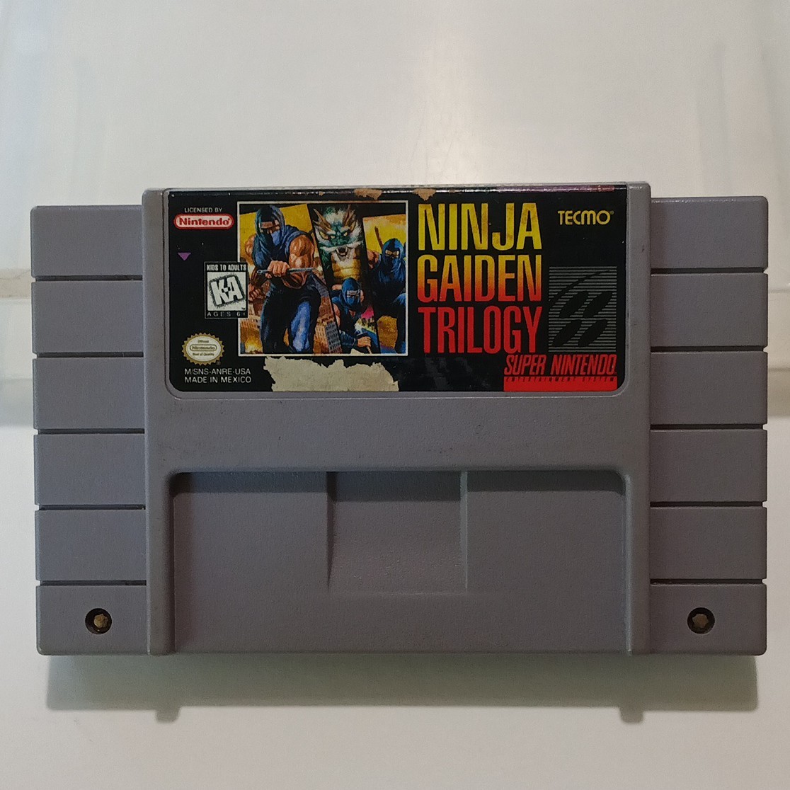 Tecmo Ninja Gaiden Trilogy (Ninja Gaiden Series) Nintendo SNES NTSC-U/C
