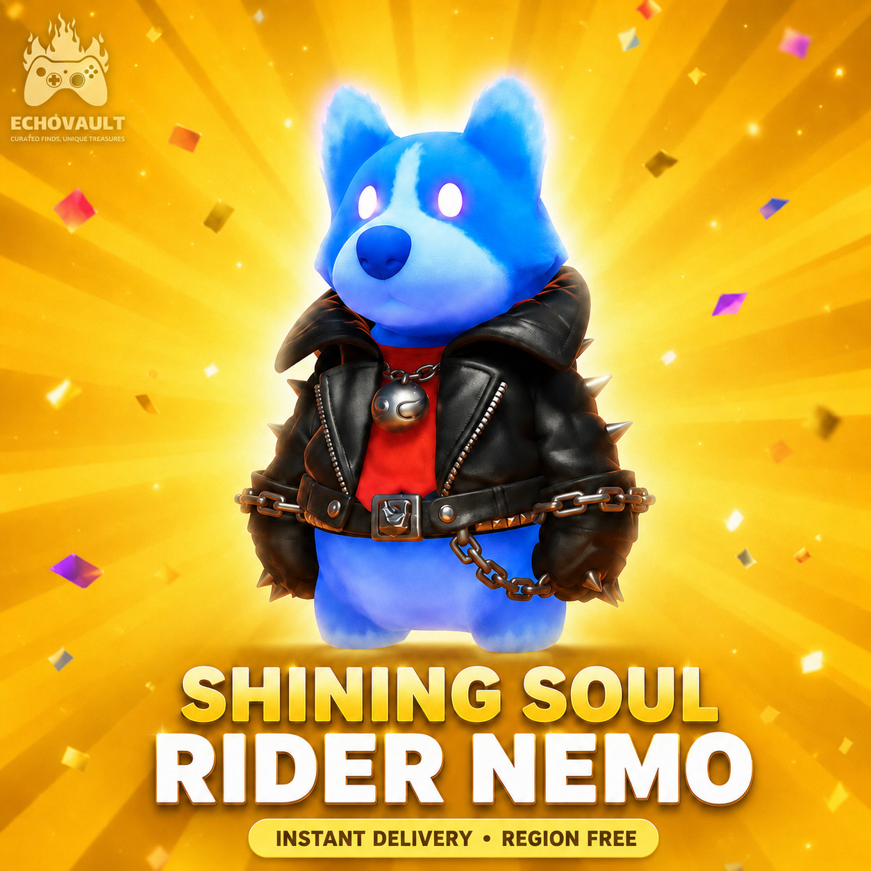Party Animals x Shining Soul ｜Rider Nemo | Rare ⚡️24/7 INSTANT⚡️