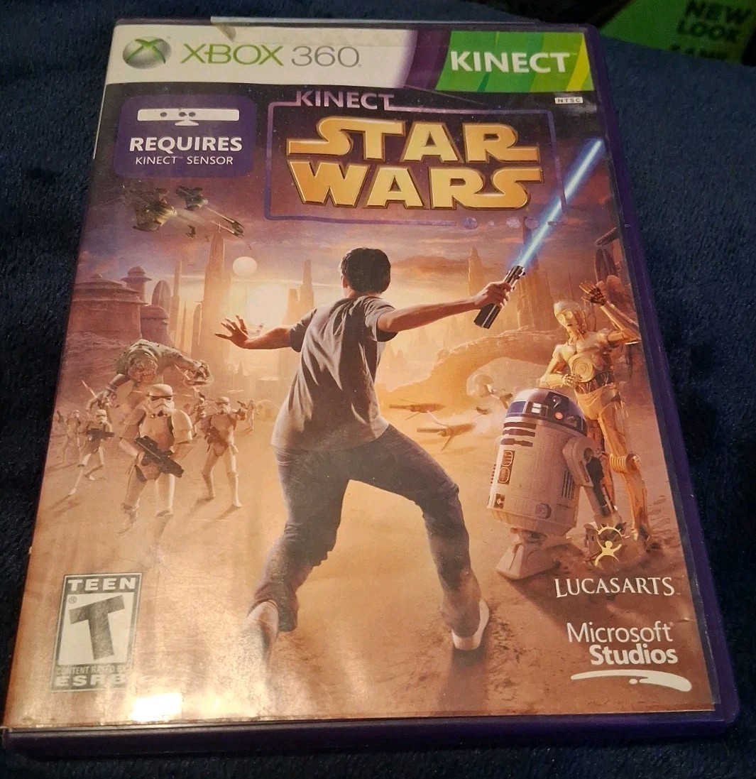 KINECT STAR WARS – Microsoft Xbox 360 Kinect – Rated T, Lucas arts , NEW