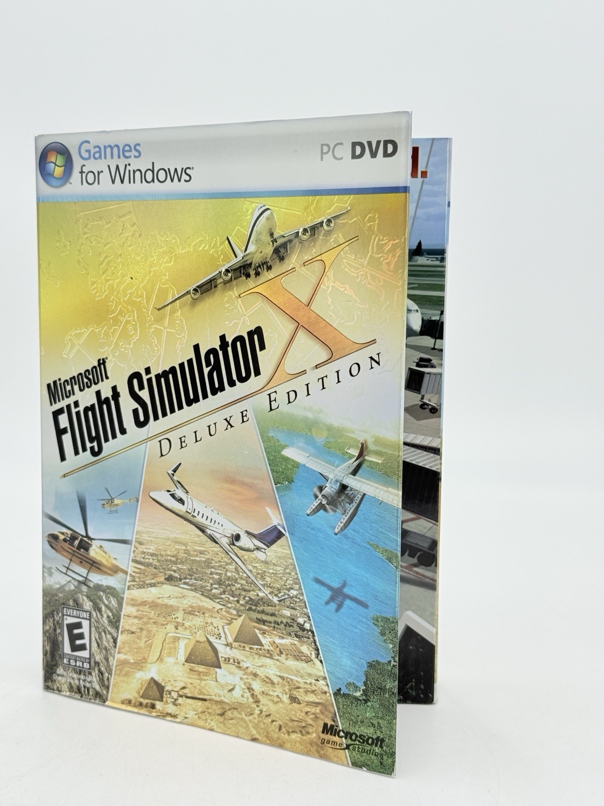 Microsoft Flight Simulator X: Deluxe Edition (PC, DVD 2006) Games For Windows