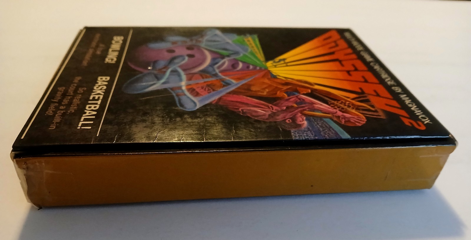 Bowling Basketball! CIB Complete in Box w Manual Magnavox Odyssey 2 Tested Works