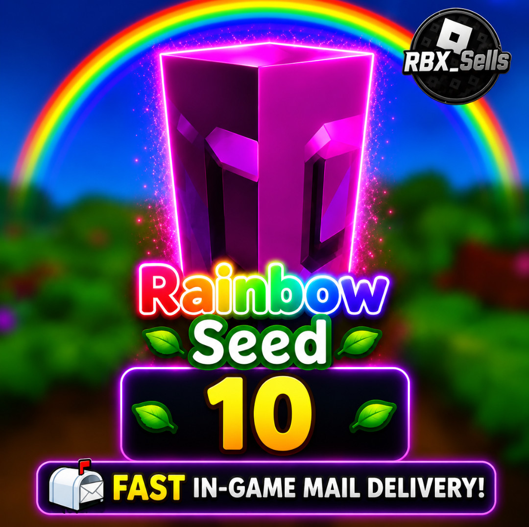 🌈 Grow a Garden 2 Rainbow Seed 🌈 | 🎁 Choose Quantity 10-1000 🎁 | 📬 Fast In-