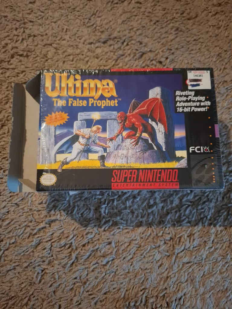 Ultima: The False Prophet (Super Nintendo Entertainment System, 1993)