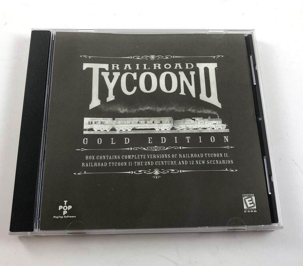 RAILROAD TYCOON II GOLD EDITION : CD-ROM PC WIN 98/2000/XP