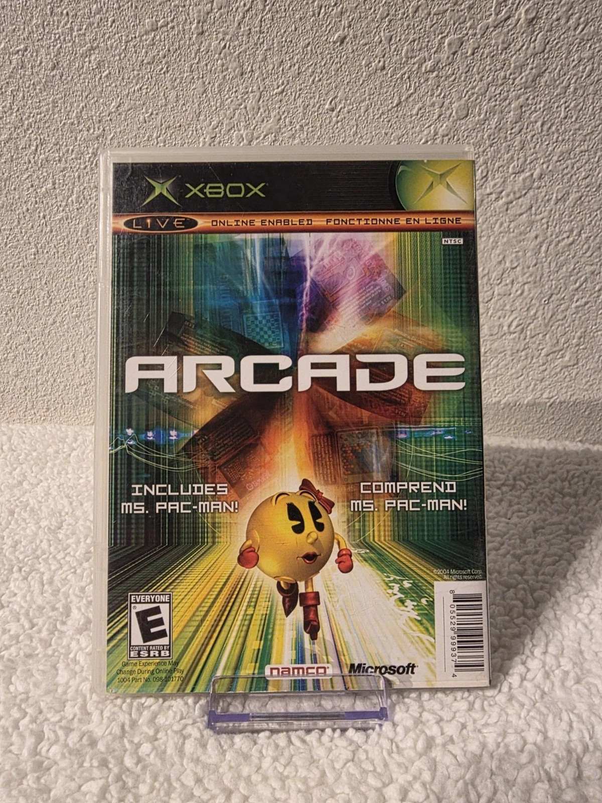 Xbox Arcade: Ms Pac-Man (Microsoft Xbox, 2004) MechAssault 2 Lone Wolf Promo