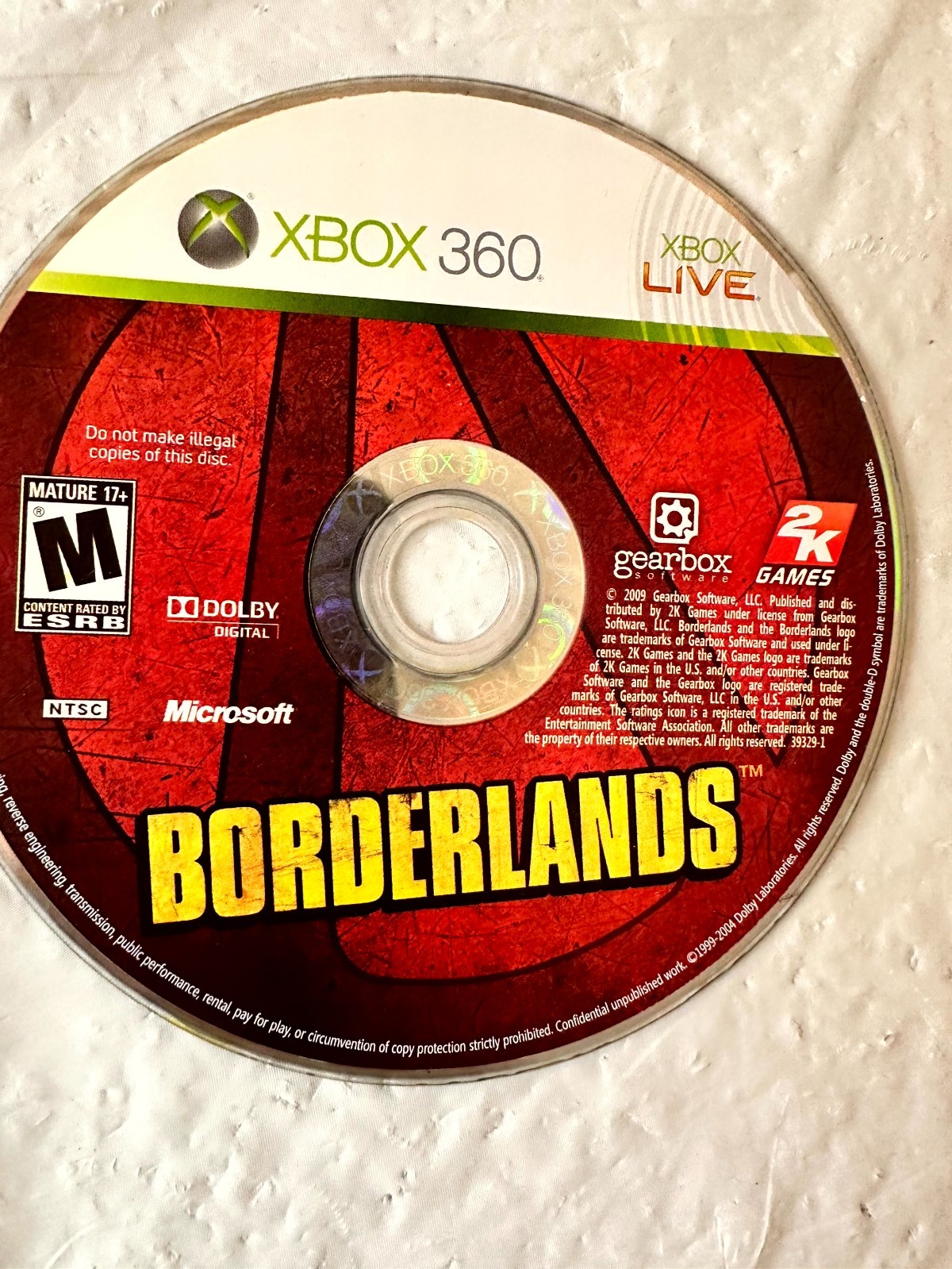 Borderlands 1 & The Pre-Sequel Video Game Xbox 360 Gearbox Shock Drop DLC Pair