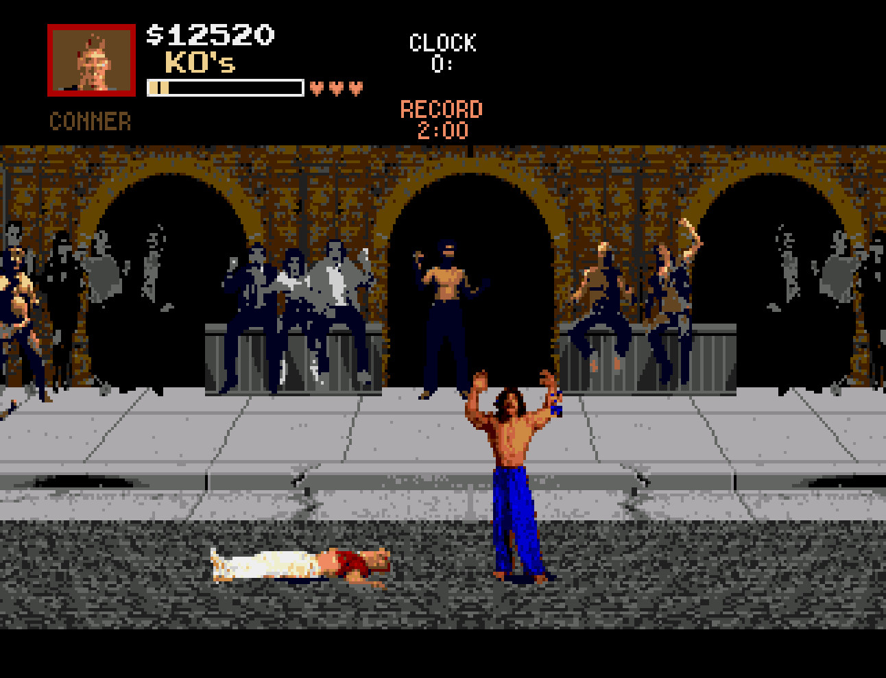 Pit-Fighter 2 “Prototype” for Sega Genesis with case & cover art.