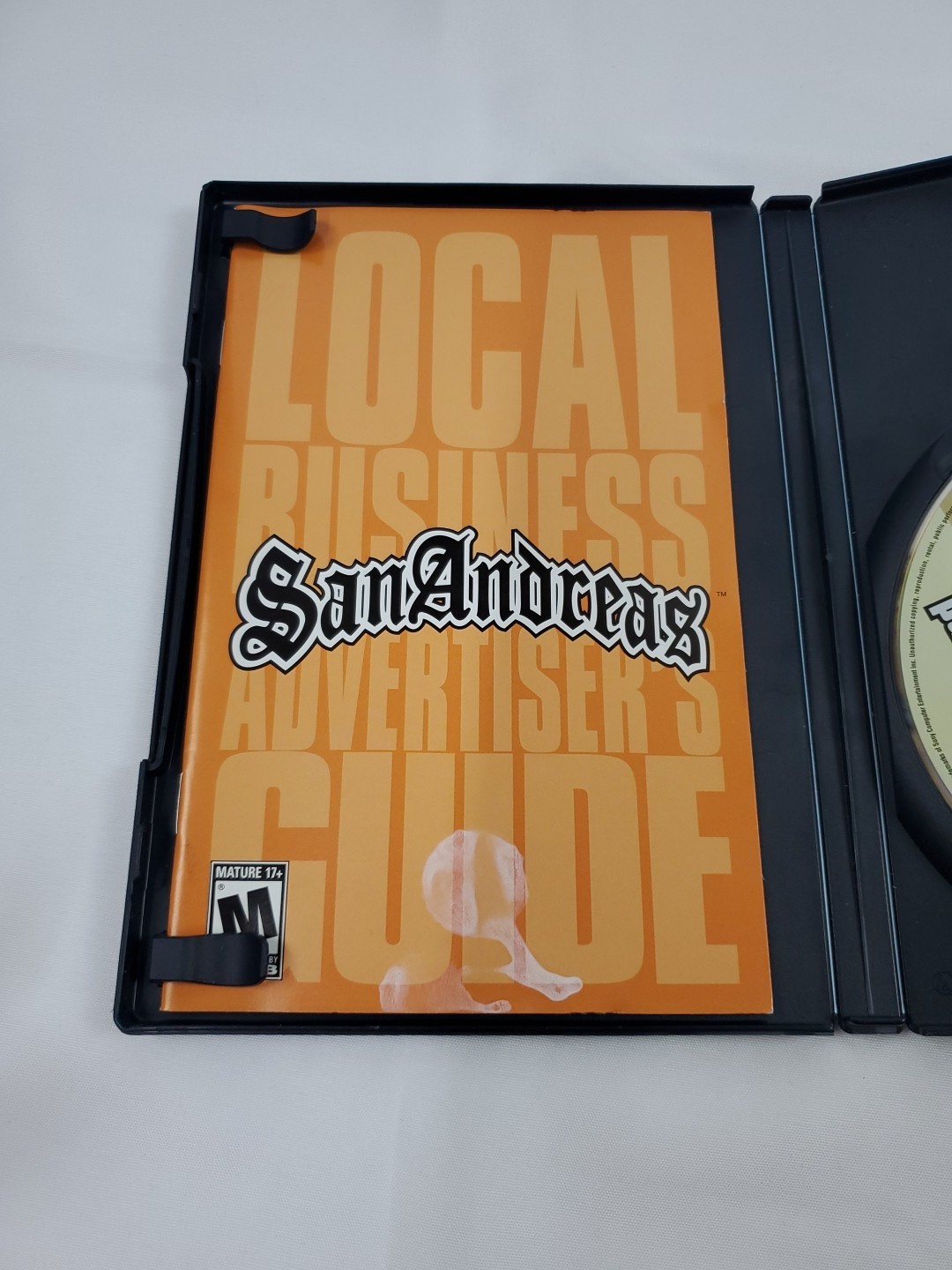 Grand Theft Auto San Andreas CIB Sony PlayStation 2 PS2