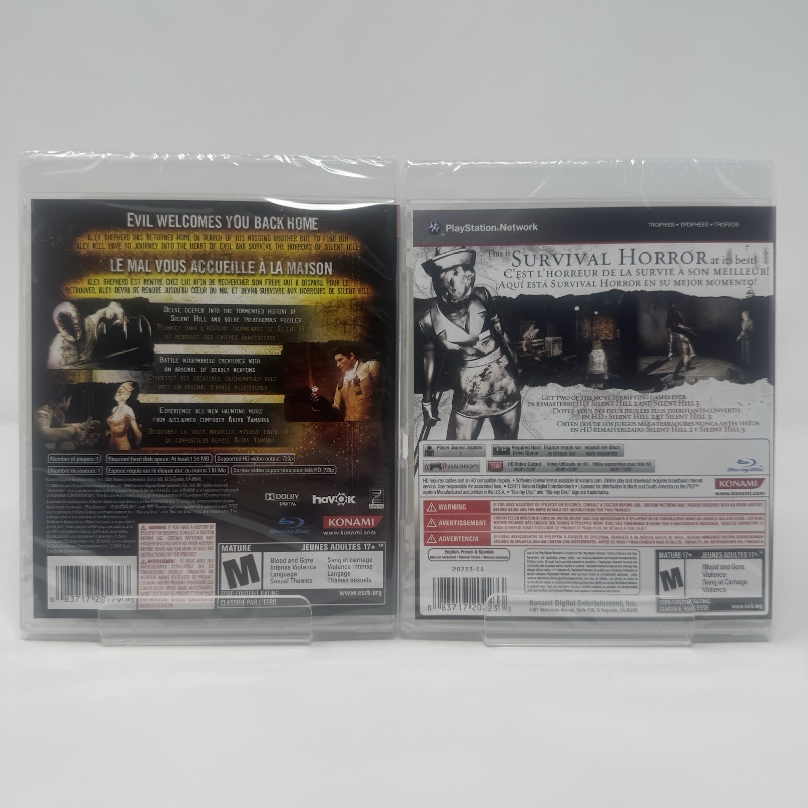 Silent Hill HD Collection + Homecoming PS3 Brand New Game Bundle [Horror]