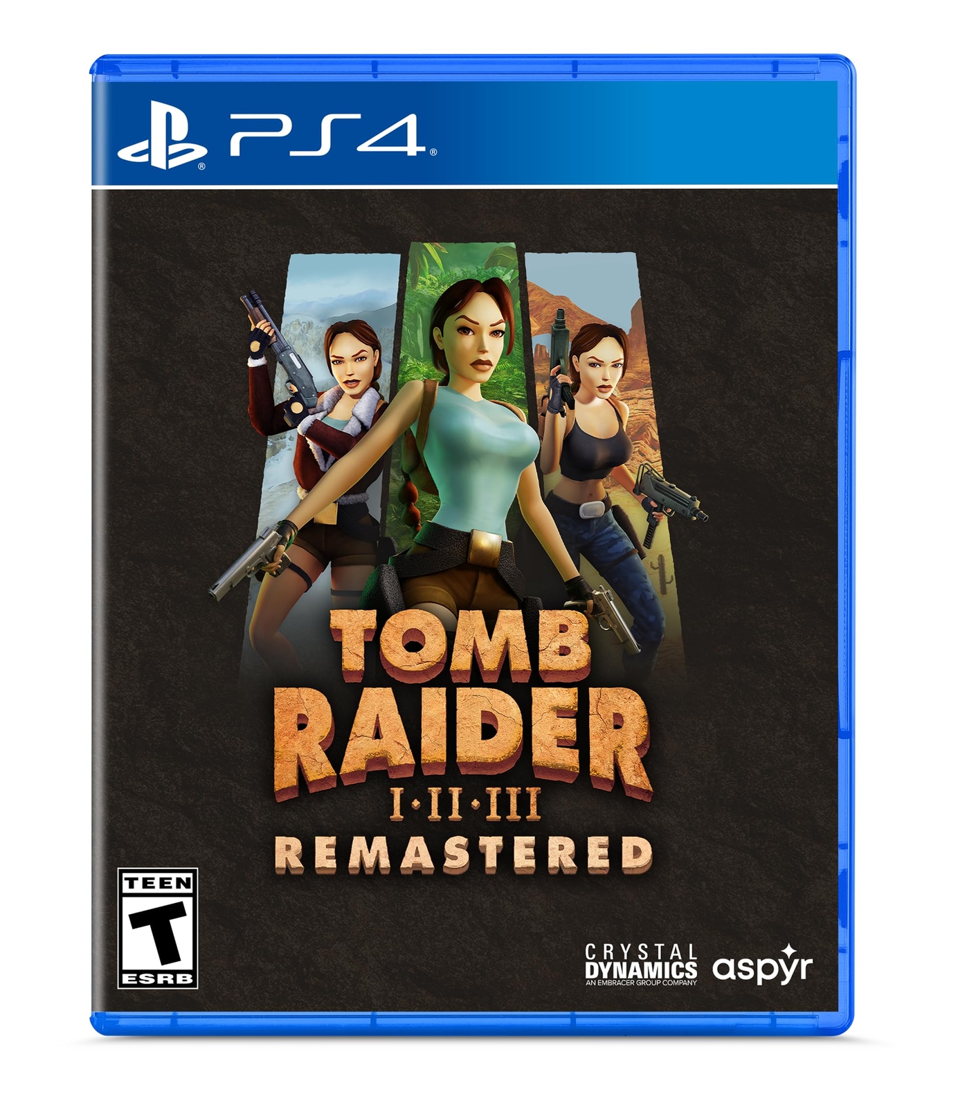 Tomb Raider I-III Remastered Starring Lara Croft – PlayStation 4