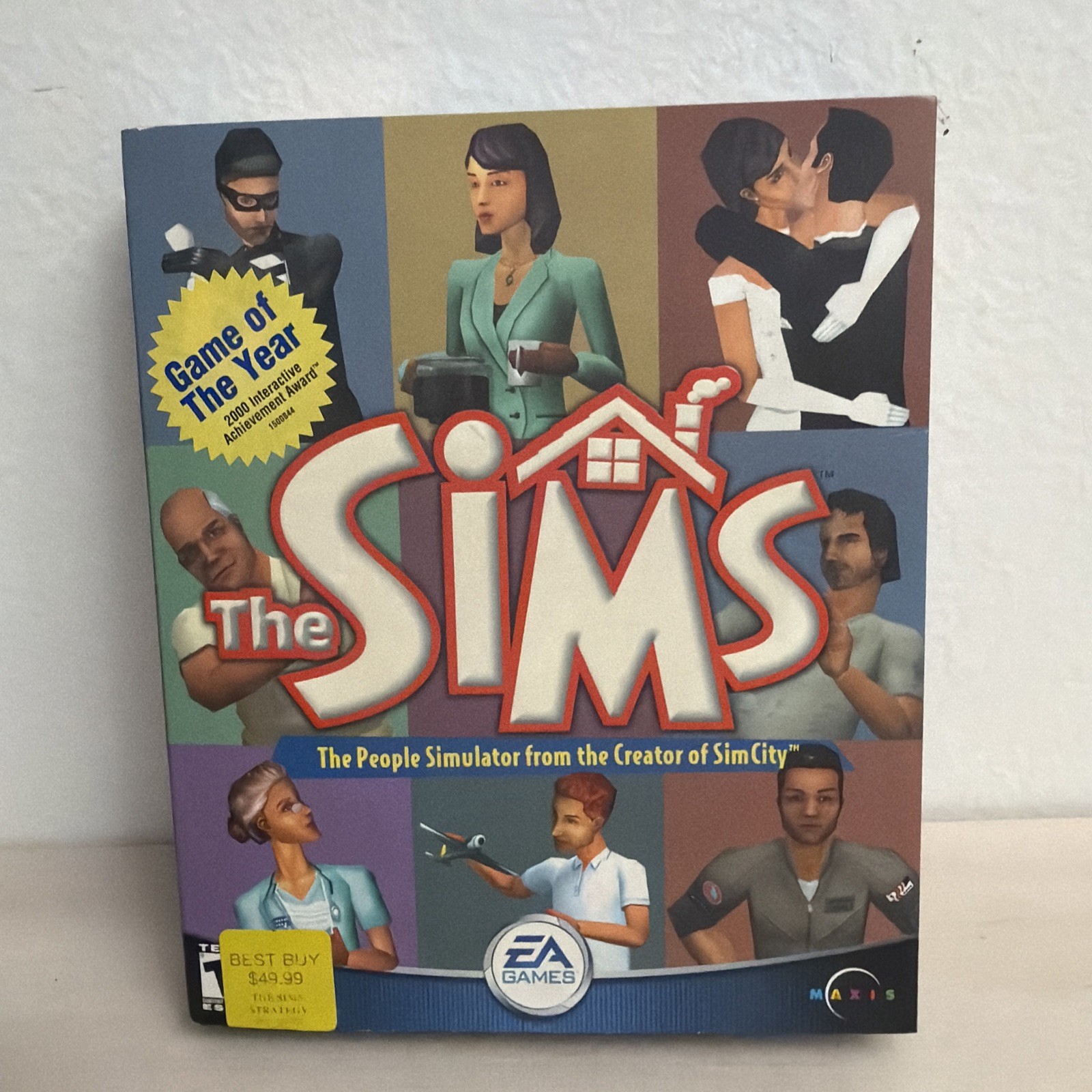 The Sims 1 The People Simulator Windows Big Box PC Game CIB Manual 2000 RARE
