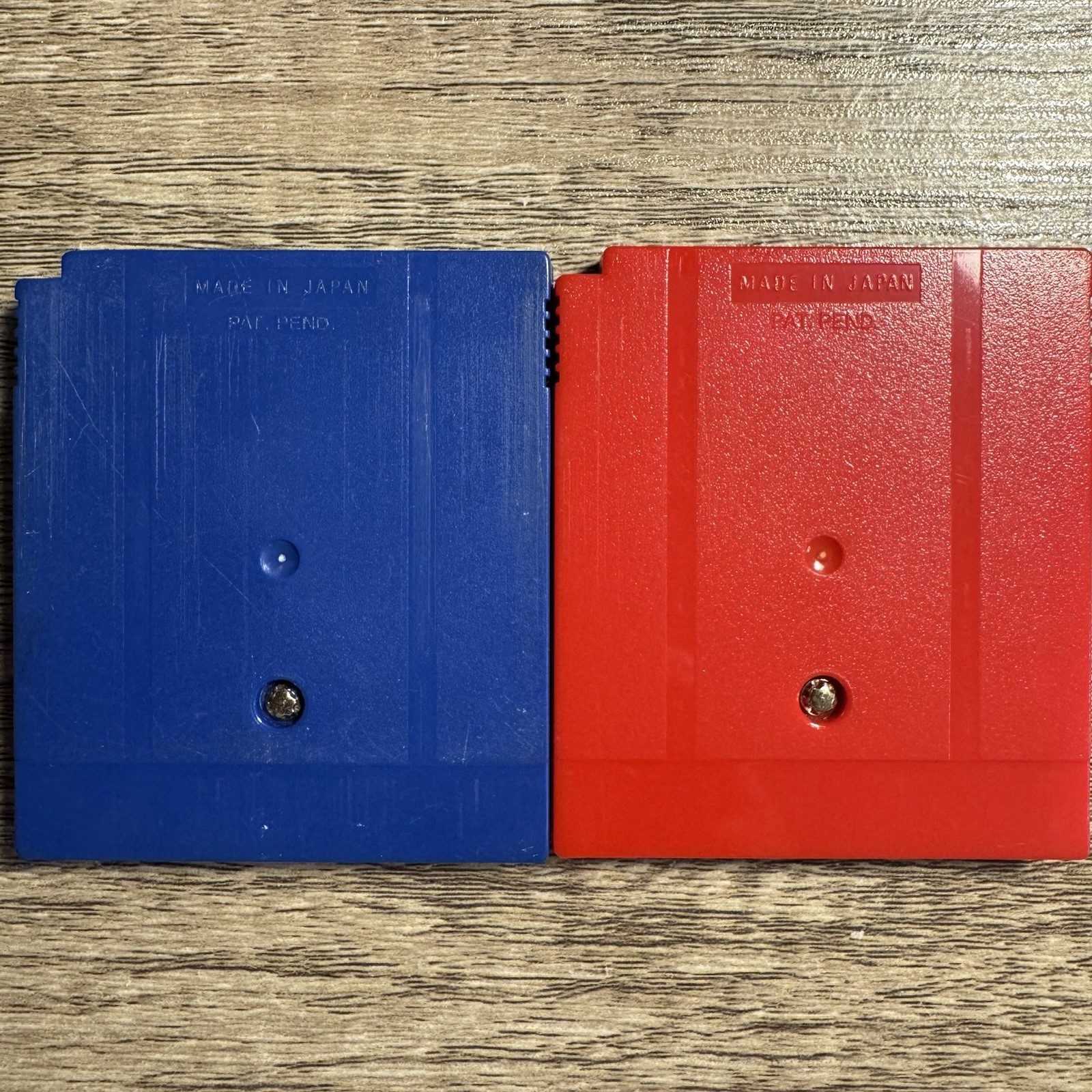 Pokemon Red Blue First Print Lot Authentic New Battery Tested GBC Game Boy Works
