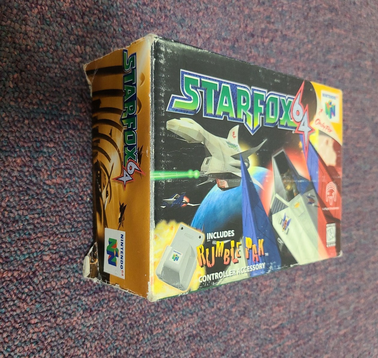 Star Fox 64 (Nintendo 64) N64 (Complete in Box!) Works Well! (Ships Immediately)