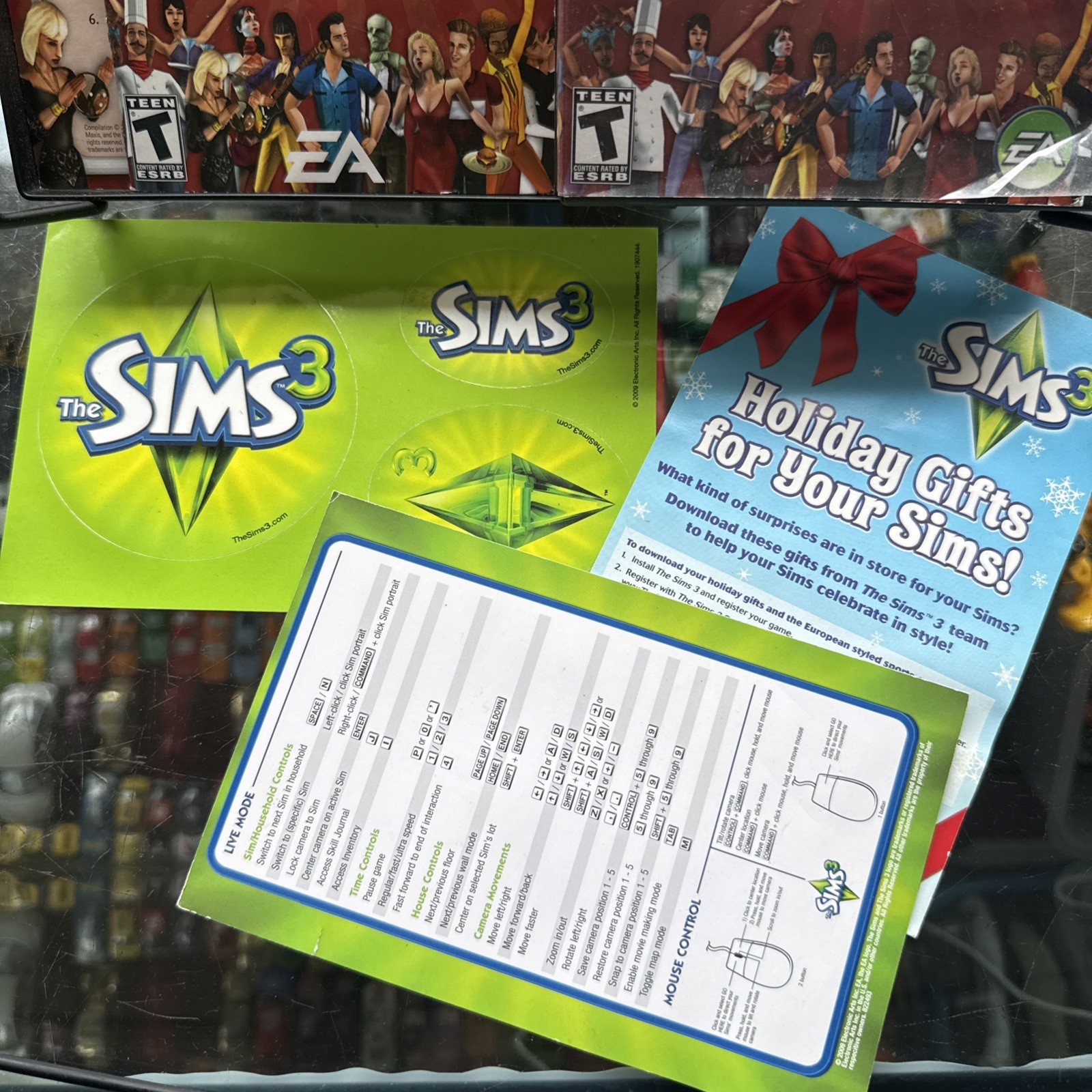 The Sims Complete Collection 2005 EA PC CDROM 4 Discs Manual Sticker Inserts CIB