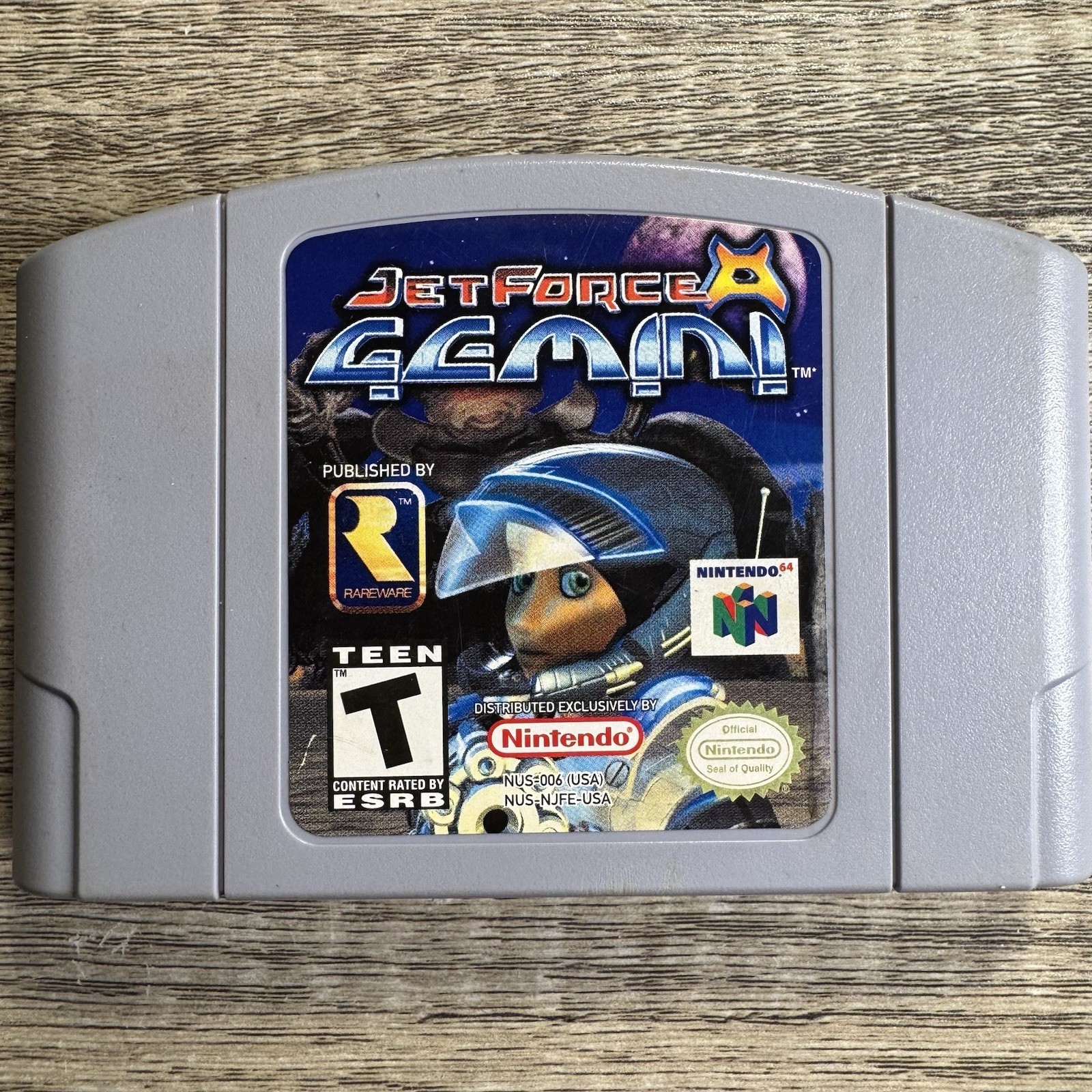 Jet Force Gemini Nintendo 64 (Serviced, Tested, & Works) Authentic OEM N64 Rare