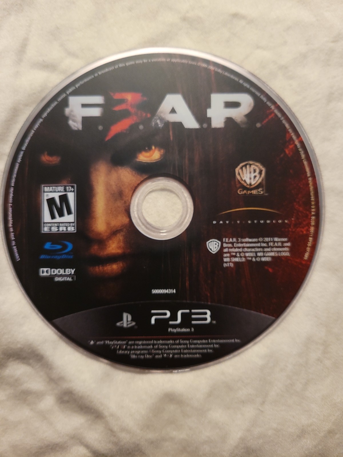 F.E.A.R. 3 (Sony PlayStation 3, 2011)