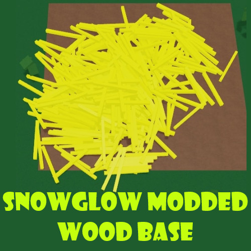 Roblox 🪓Lumber Tycoon 2🪓 | 🌳🟡 SNOWGLOW MODDED WOOD BASE 🟡🌳|⚡FAST DELIVERY⚡