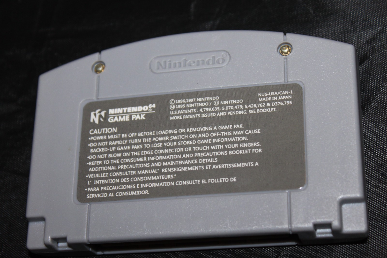 Conker’s Bad Fur Day (Nintendo 64 N64) Cart Only, FAN MADE/REPO