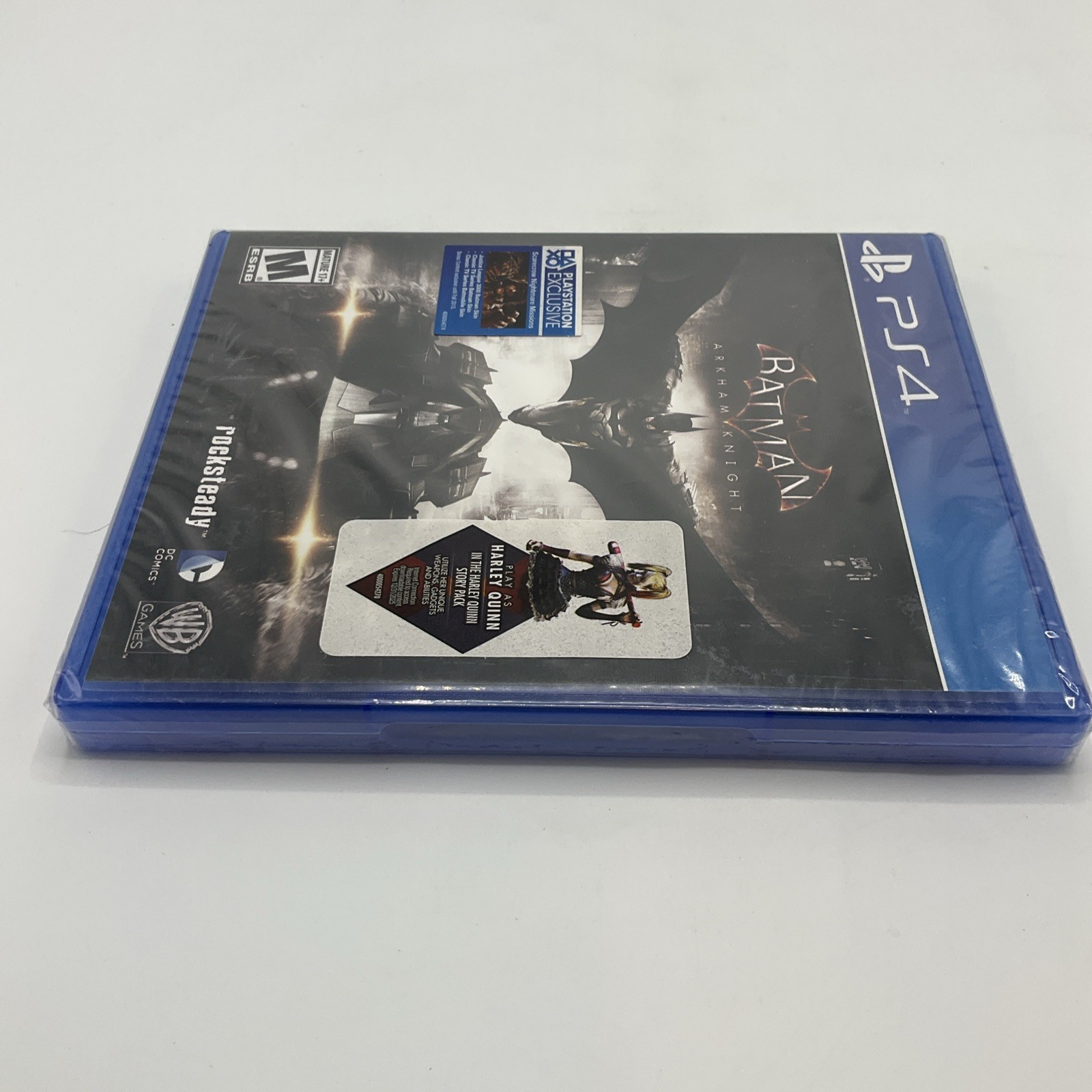 PlayStation 4 PS4 Batman Arkham Knight (WB, 2015) *SEALED, Harley Quinn Pack*