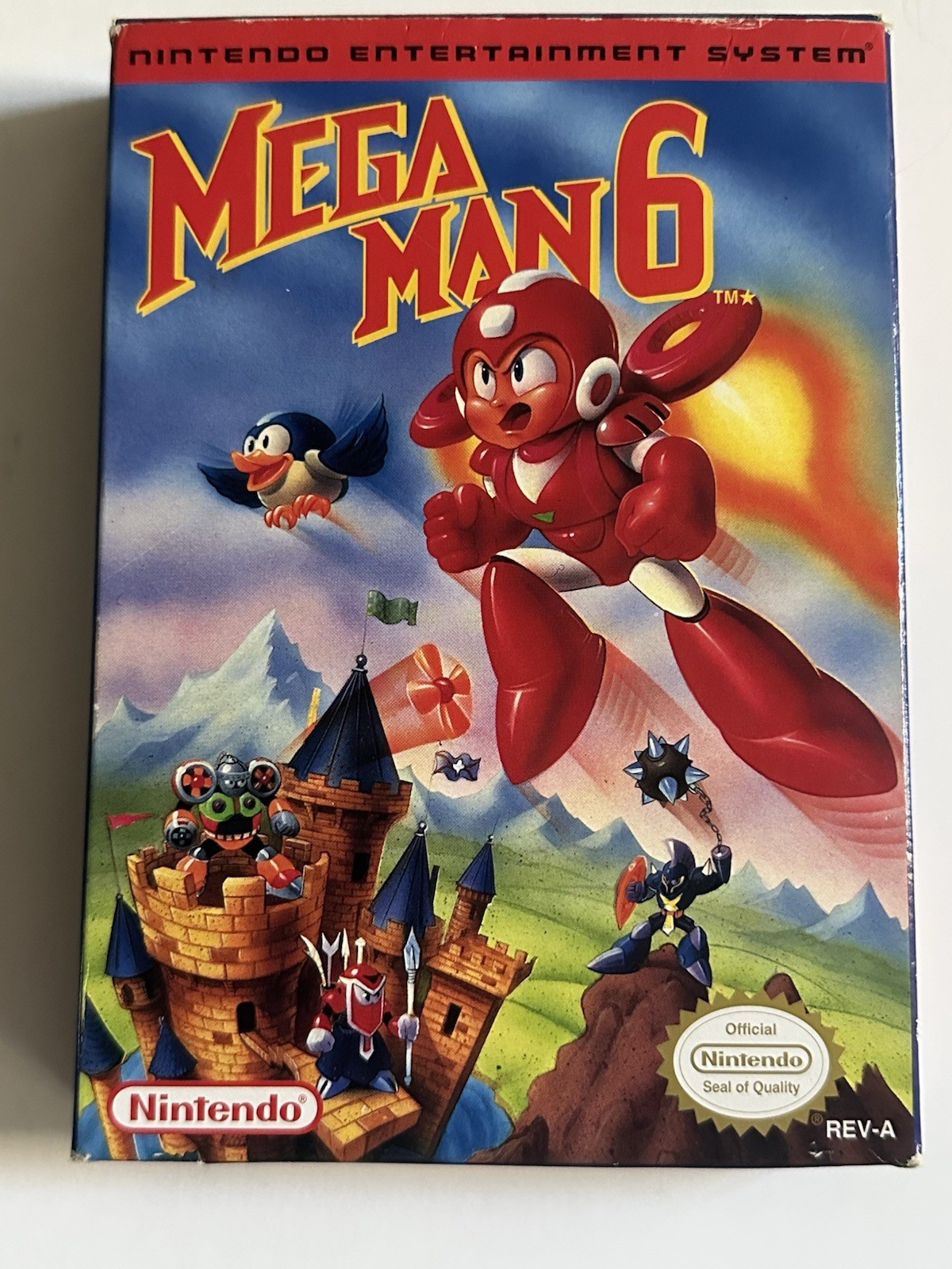 Mega Man 6 Nintendo Entertainment System, 1994 NES with Original Box