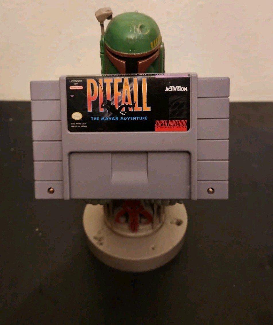 Pitfall the Mayan Adventure (Super Nintendo SNES, 1994) Authentic Tested