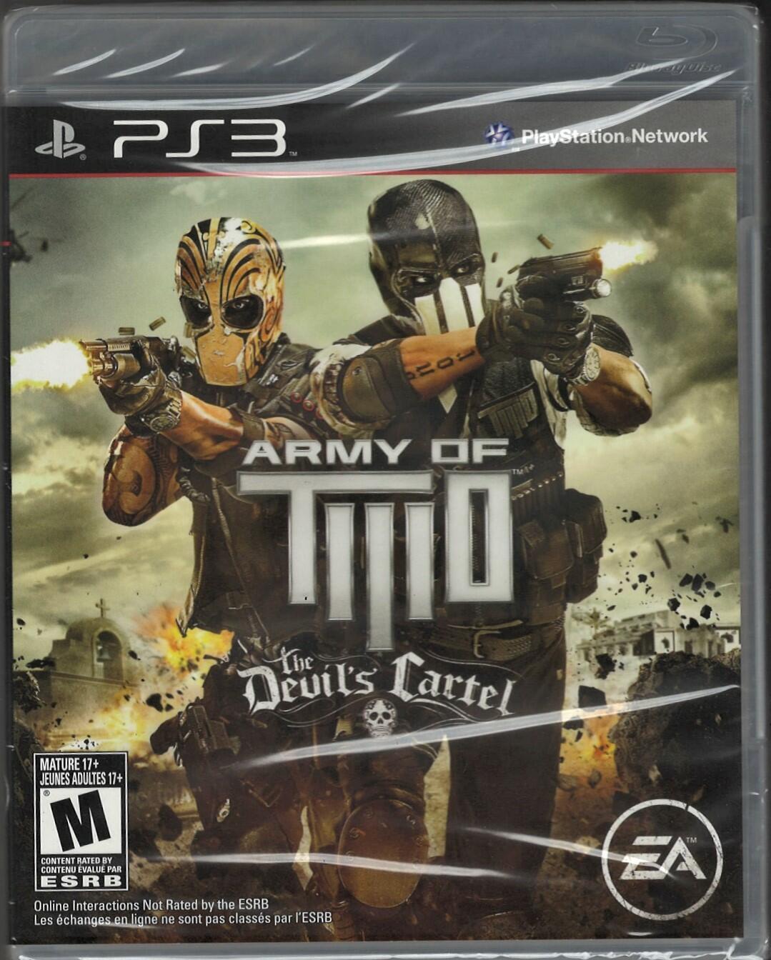 Army of TWO: The Devil”s Cartel PS3 (Brand New Factory Sealed US Version) PlayS