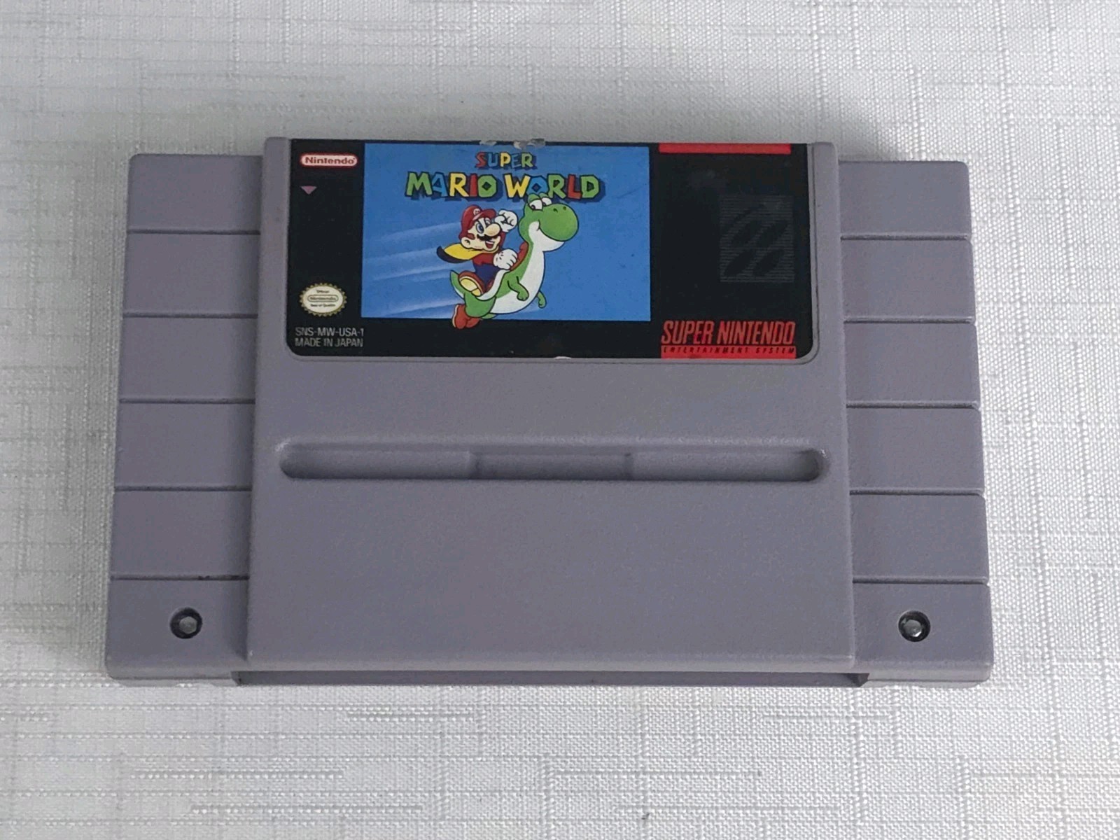 Super Mario World (SNES, Super Nintendo) Authentic – Tested Cleaned Working