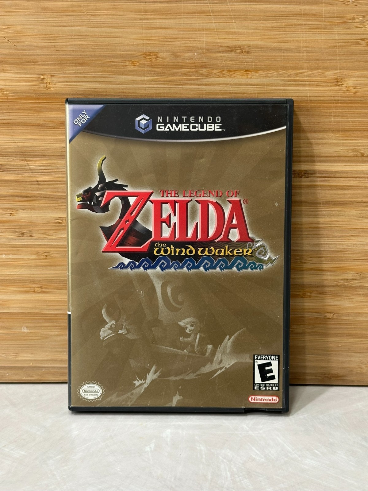 The Legend of Zelda: The Wind Waker (Nintendo GameCube 2009 NTSC) Disc & Case