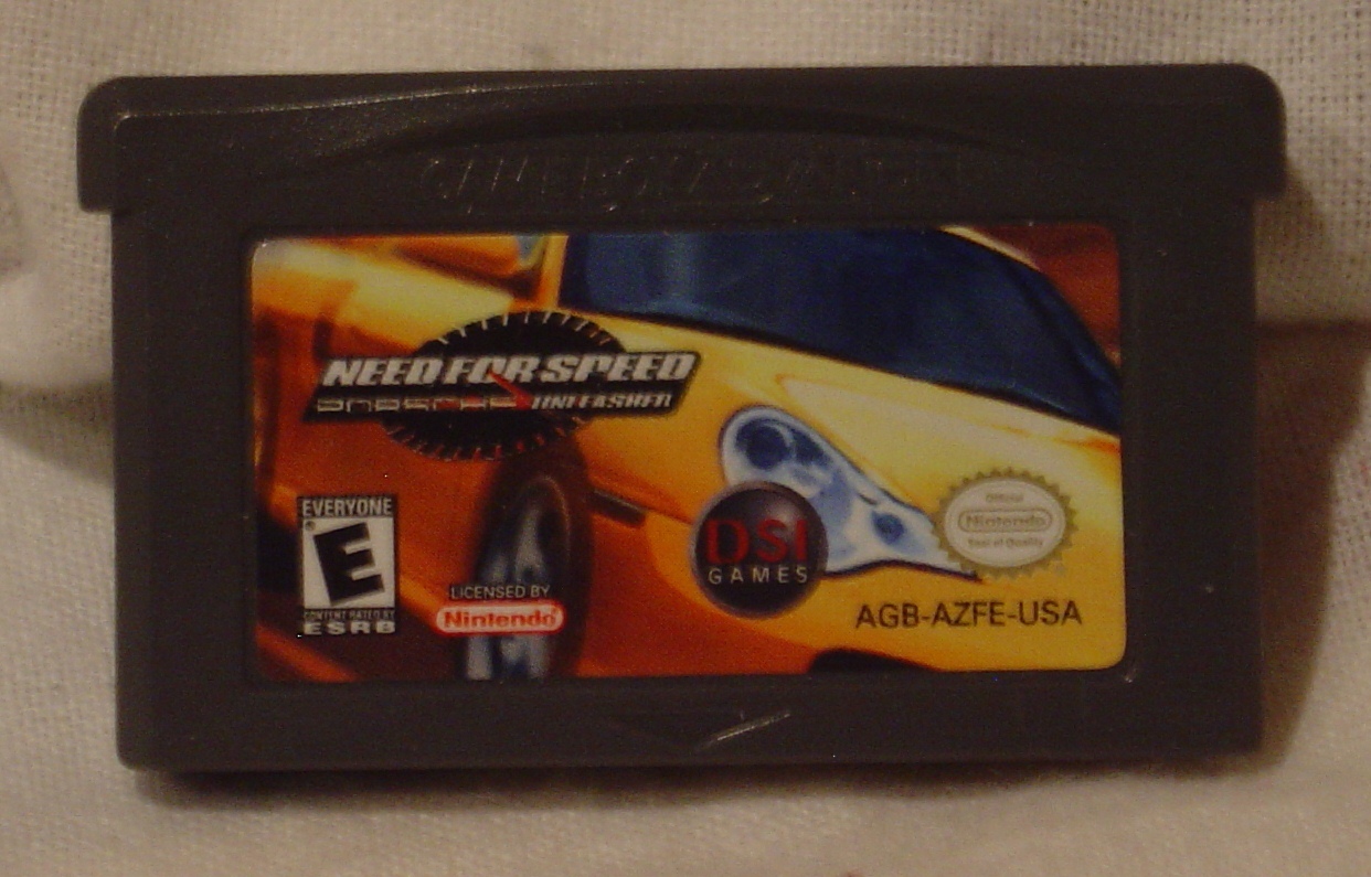 Need For Speed Porsche GBA s1